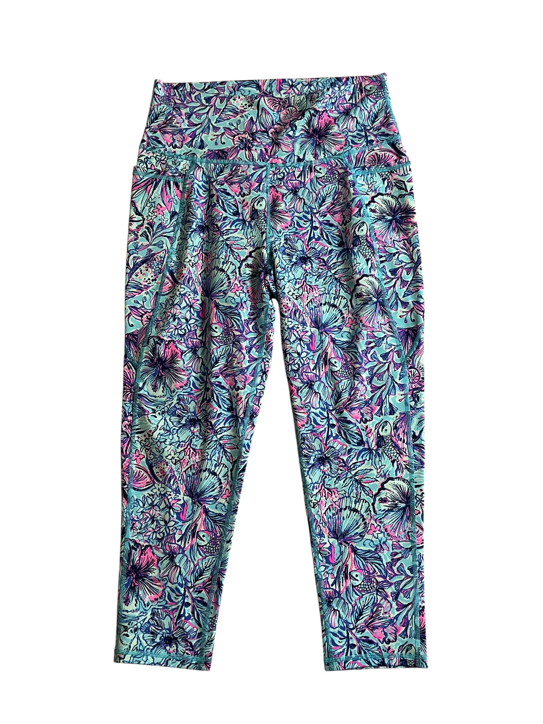 Lilly Pulitzer NWT South Beach High Rise Breakwater Blue Shells N Bells - Size XL