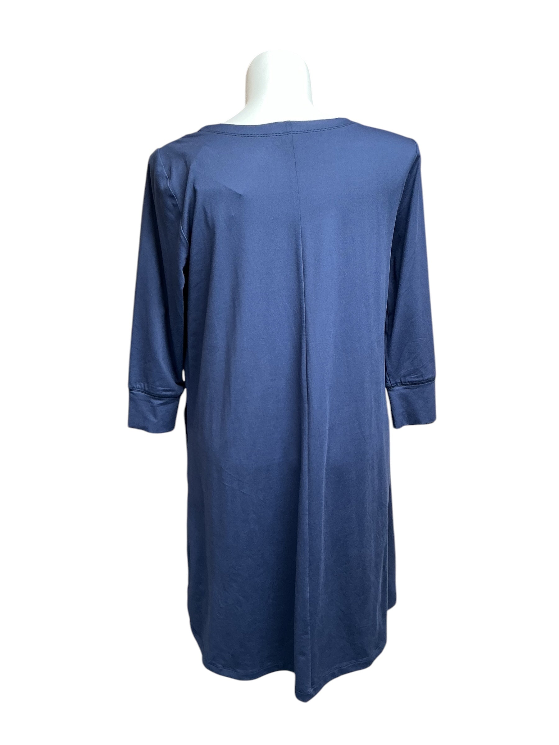 Lilly Pulitzer NWT Solia Downtime Jersey UPF 50+ Dress - True Navy - Size XXL
