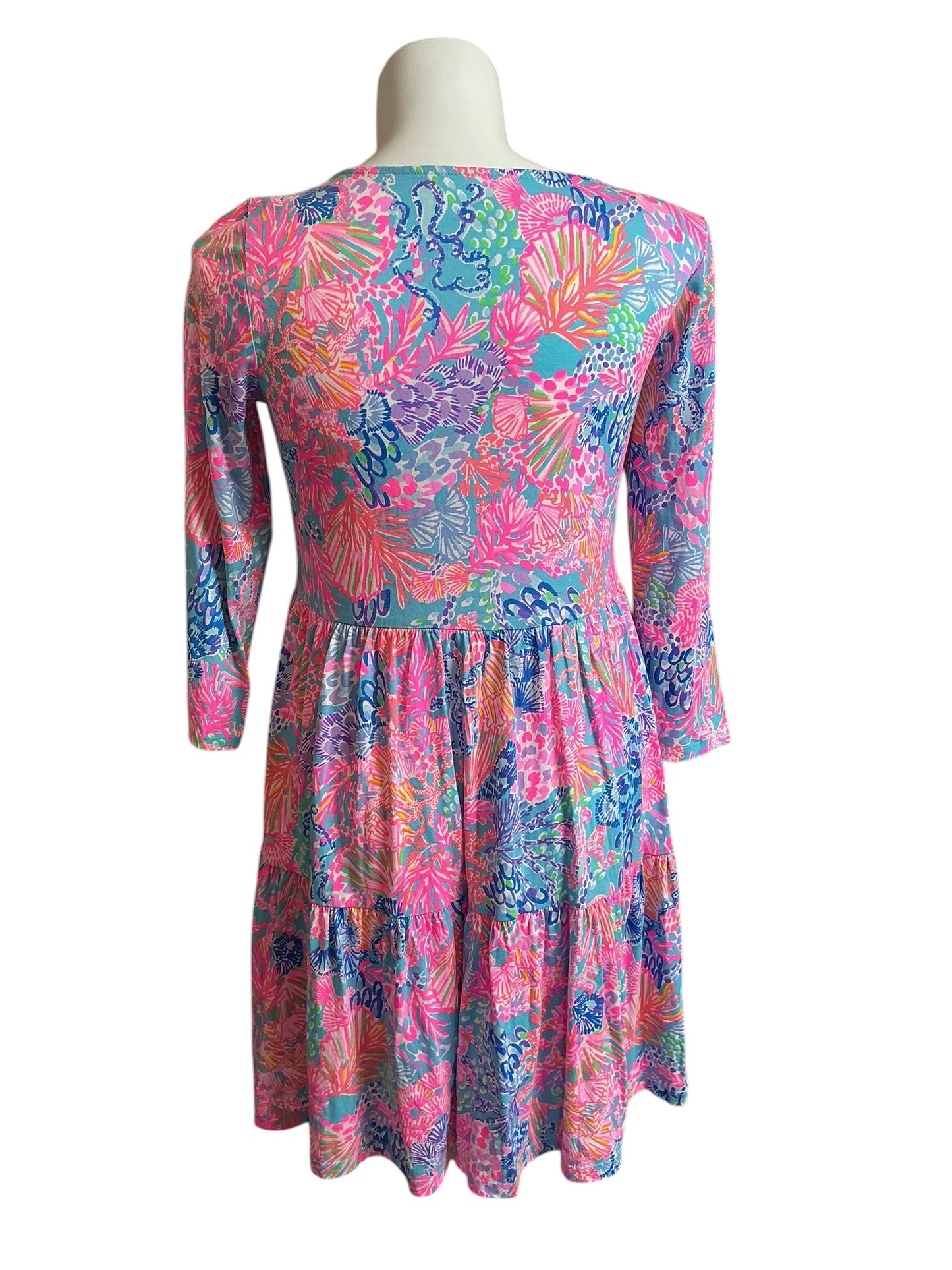 Lilly Pulitzer NWT Geanna Dress Multi Splendor In The Sand - Size L