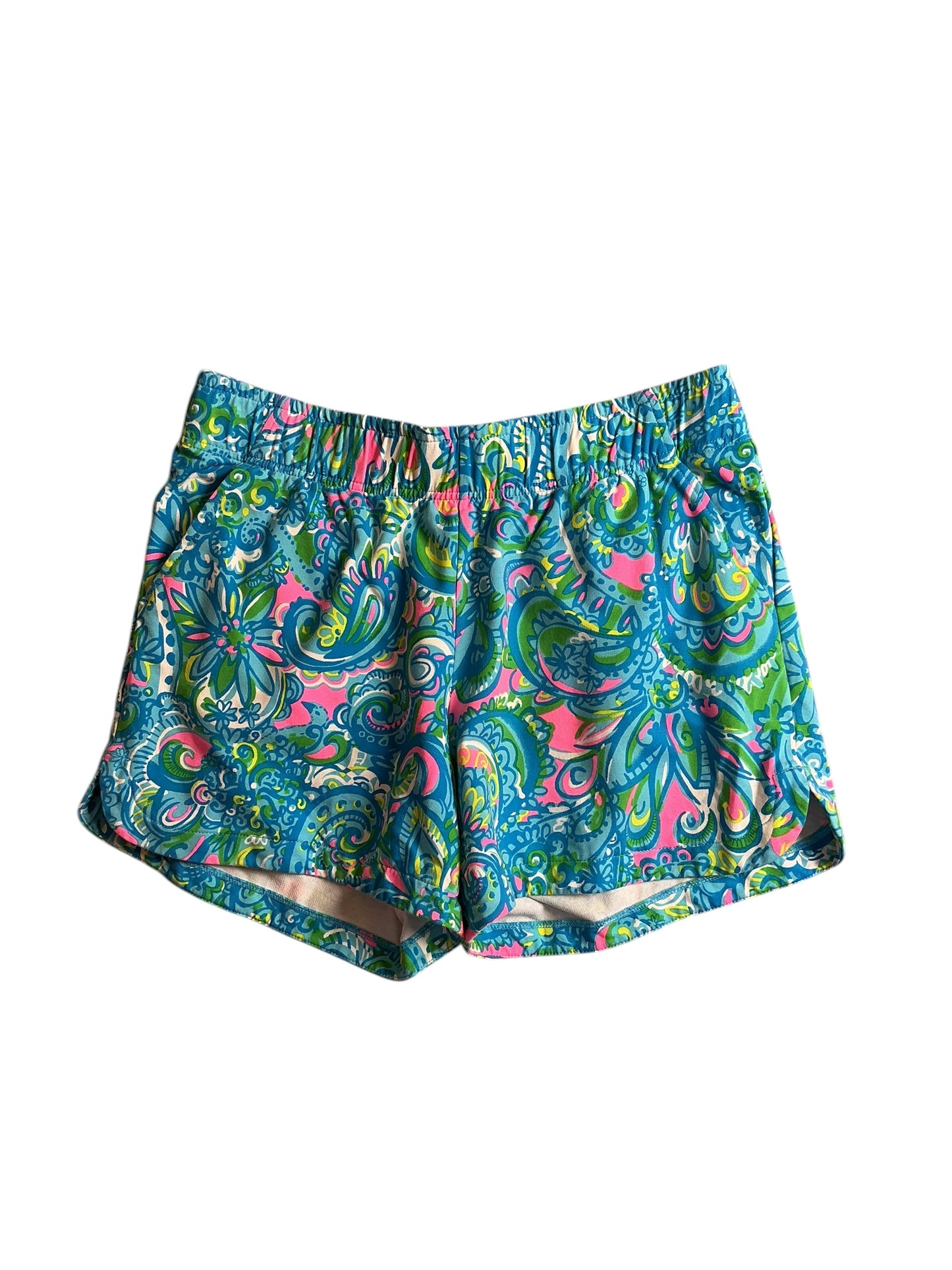 Lilly Pulitzer Shorts Zanzibar Blue Fish - Size L