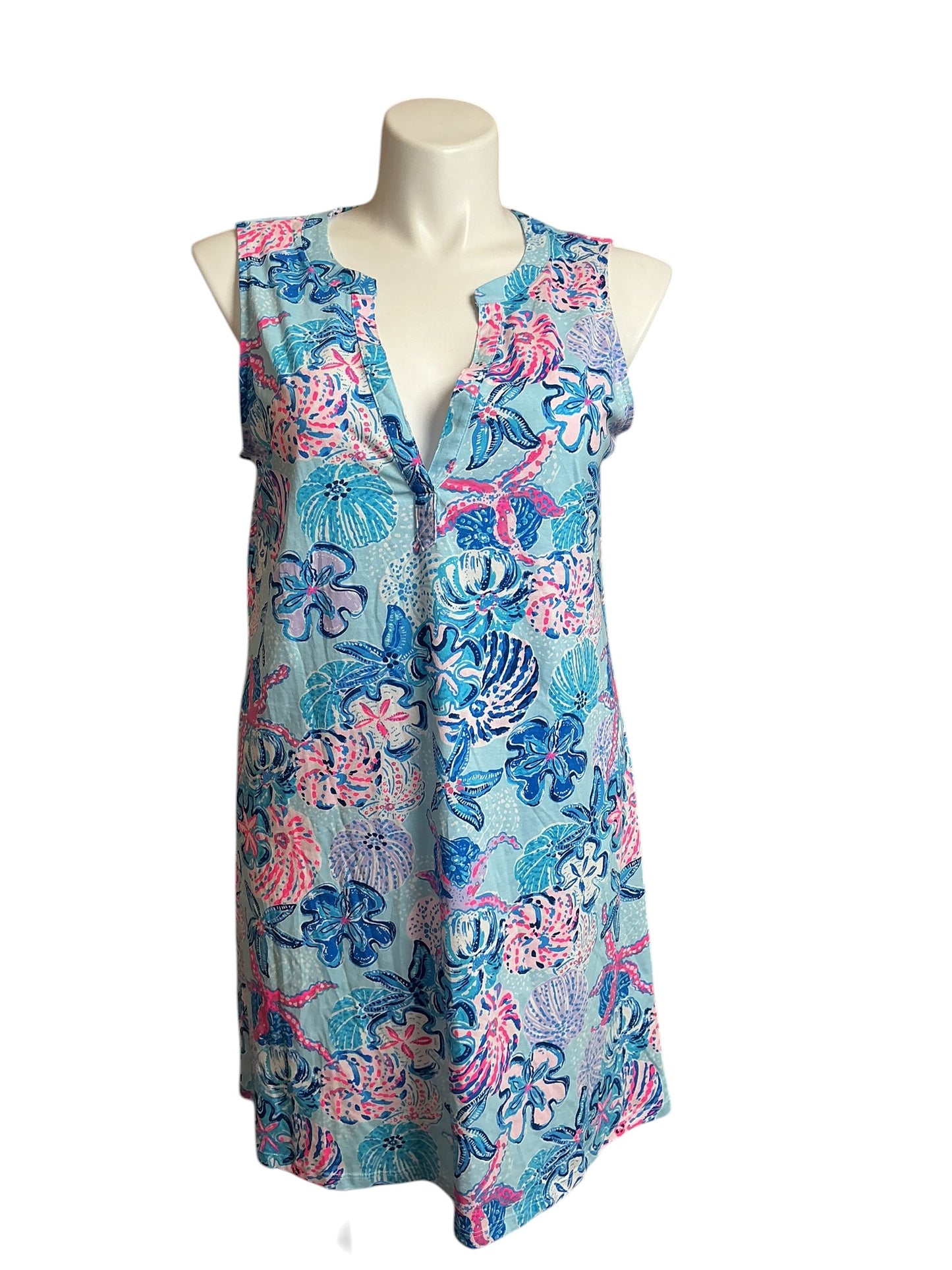Lilly Pulitzer NWT Dev Dress Multi Bahamas Beachcomber - Size XL