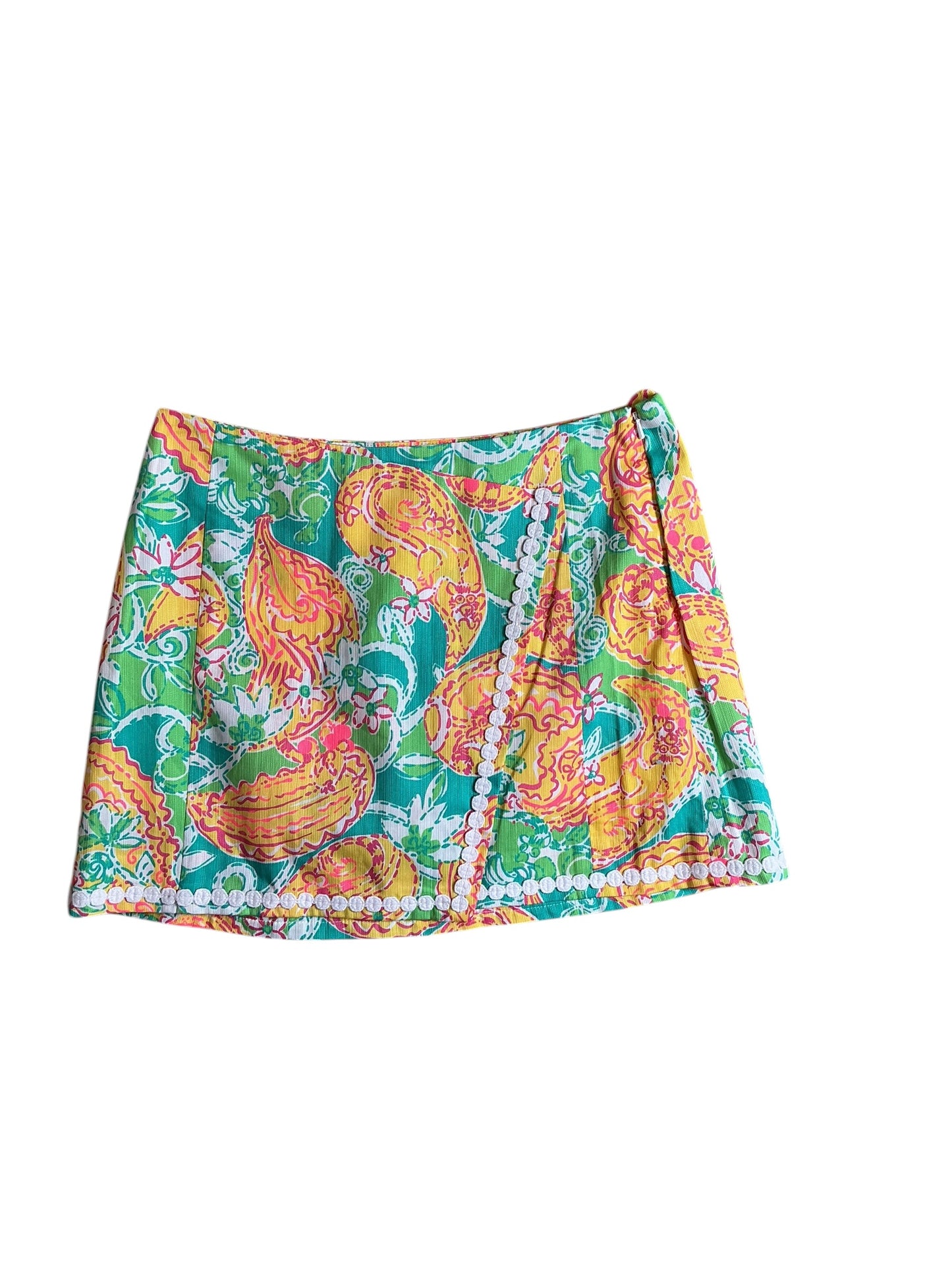 Lilly Pulitzer NWT Dree Skort Multi Pop Goes The Lemur - Size 4