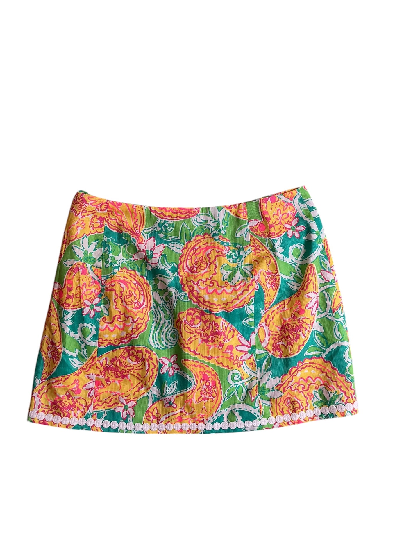 Lilly Pulitzer NWT Dree Skort Multi Pop Goes The Lemur - Size 4