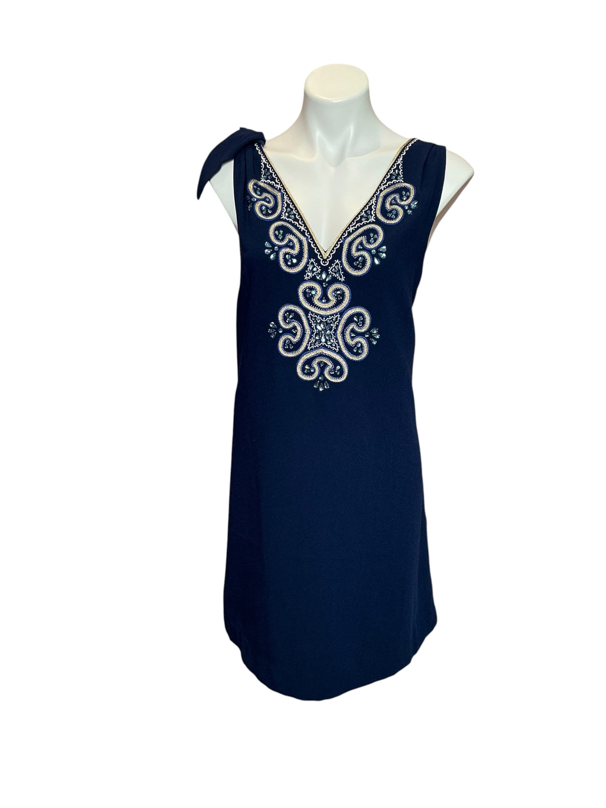 Lilly Pulitzer Penelope Dress True Navy Size 12