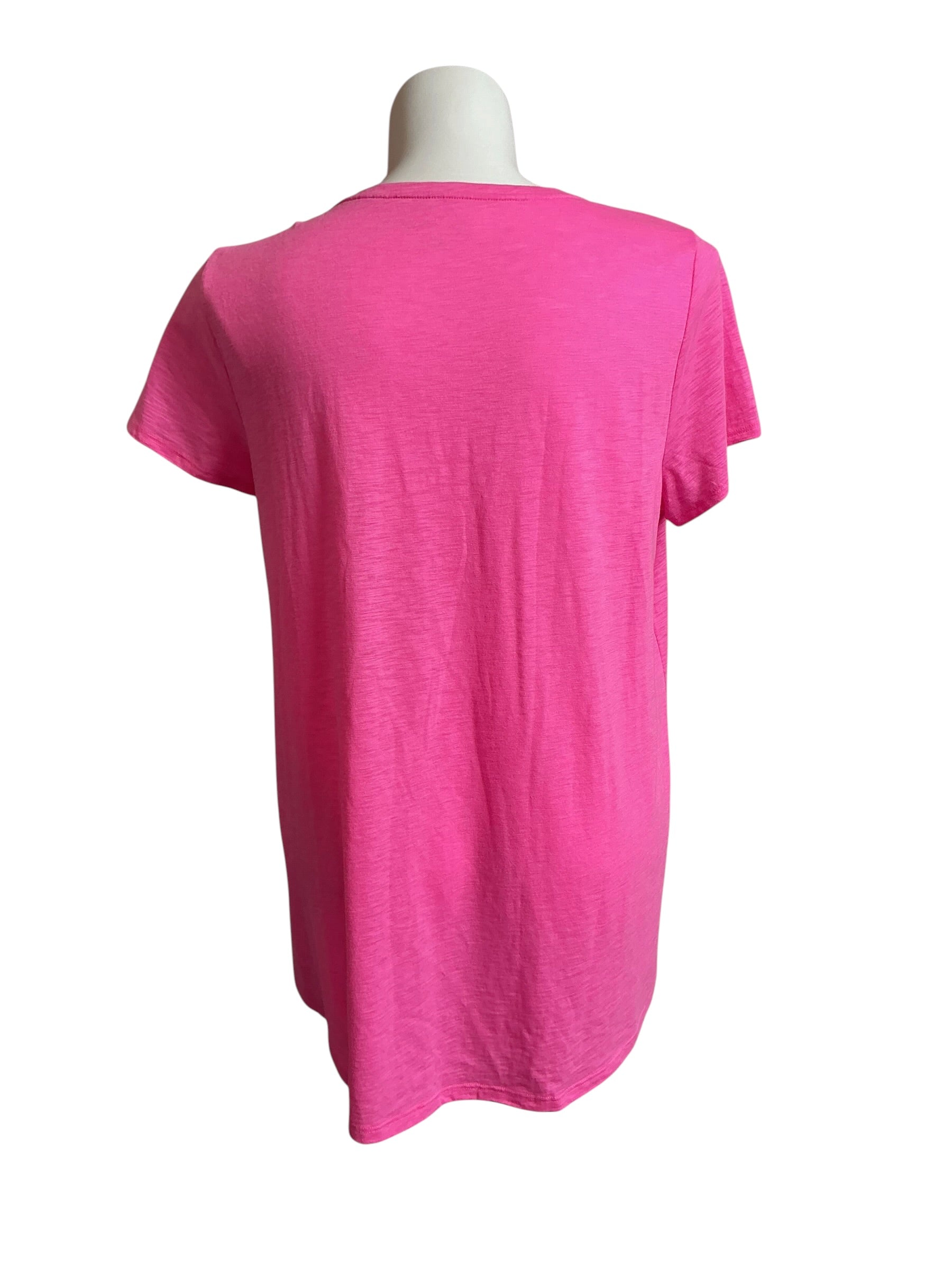 Lilly Pulitzer NWT Etta Scoop Neck Aura Pink - Size XXL