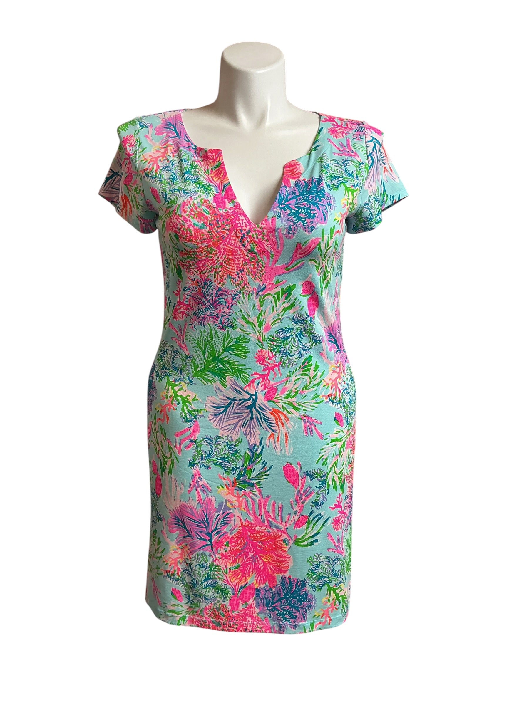 Lilly Pulitzer Sophiletta Dress Cay To My Heart - Size L
