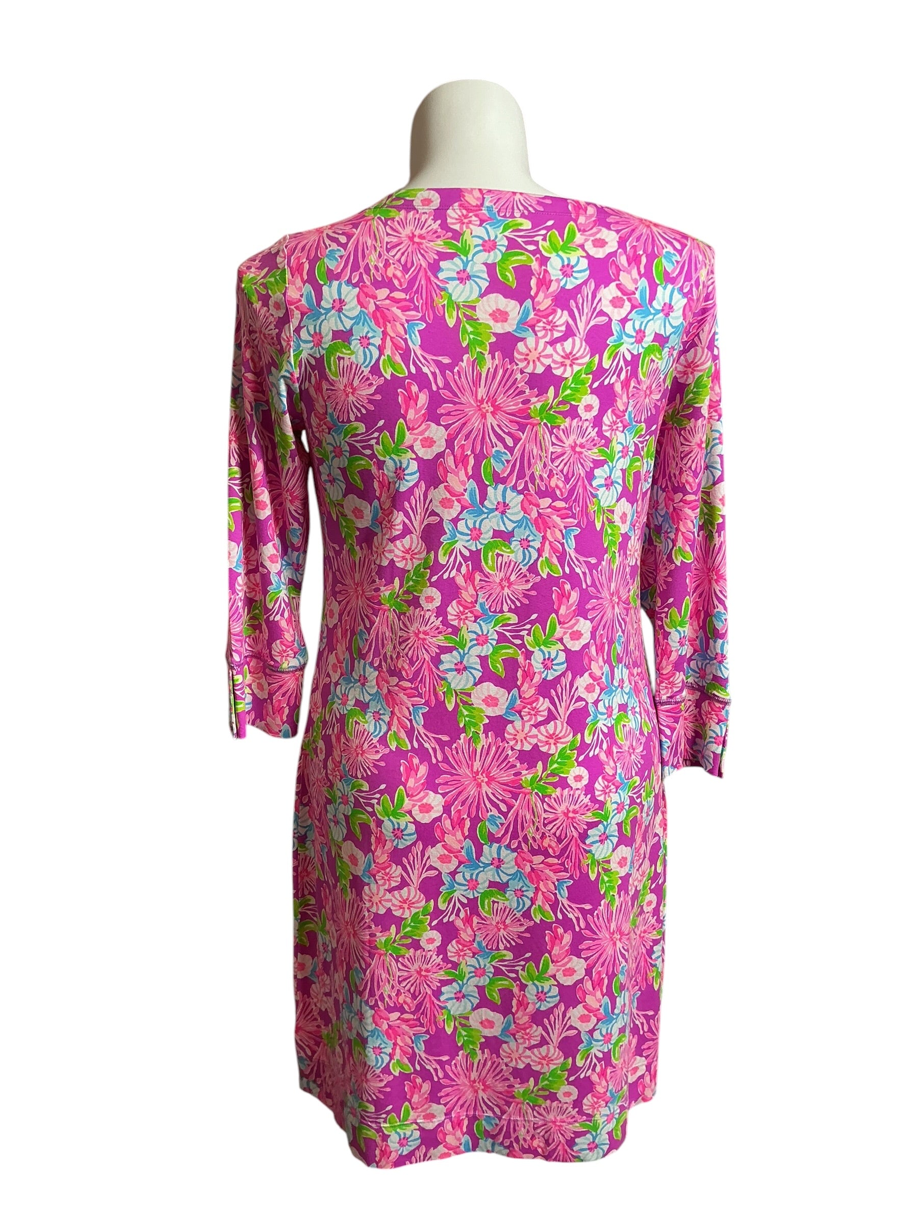 Lilly Pulitzer UPF 50+ Sophie Dress Amethyst Moms The Word - Size XL