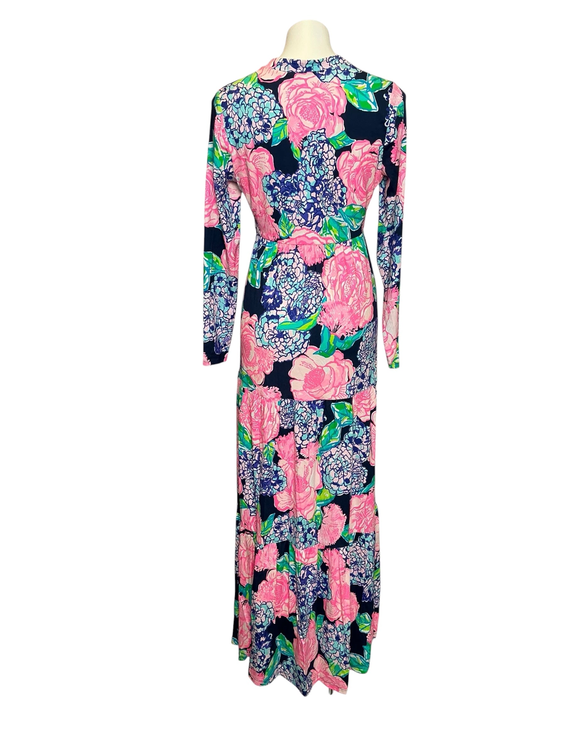 Lilly Pulitzer Martinique Maxi Dress Hey Hey Bouquet NWT Size Medium