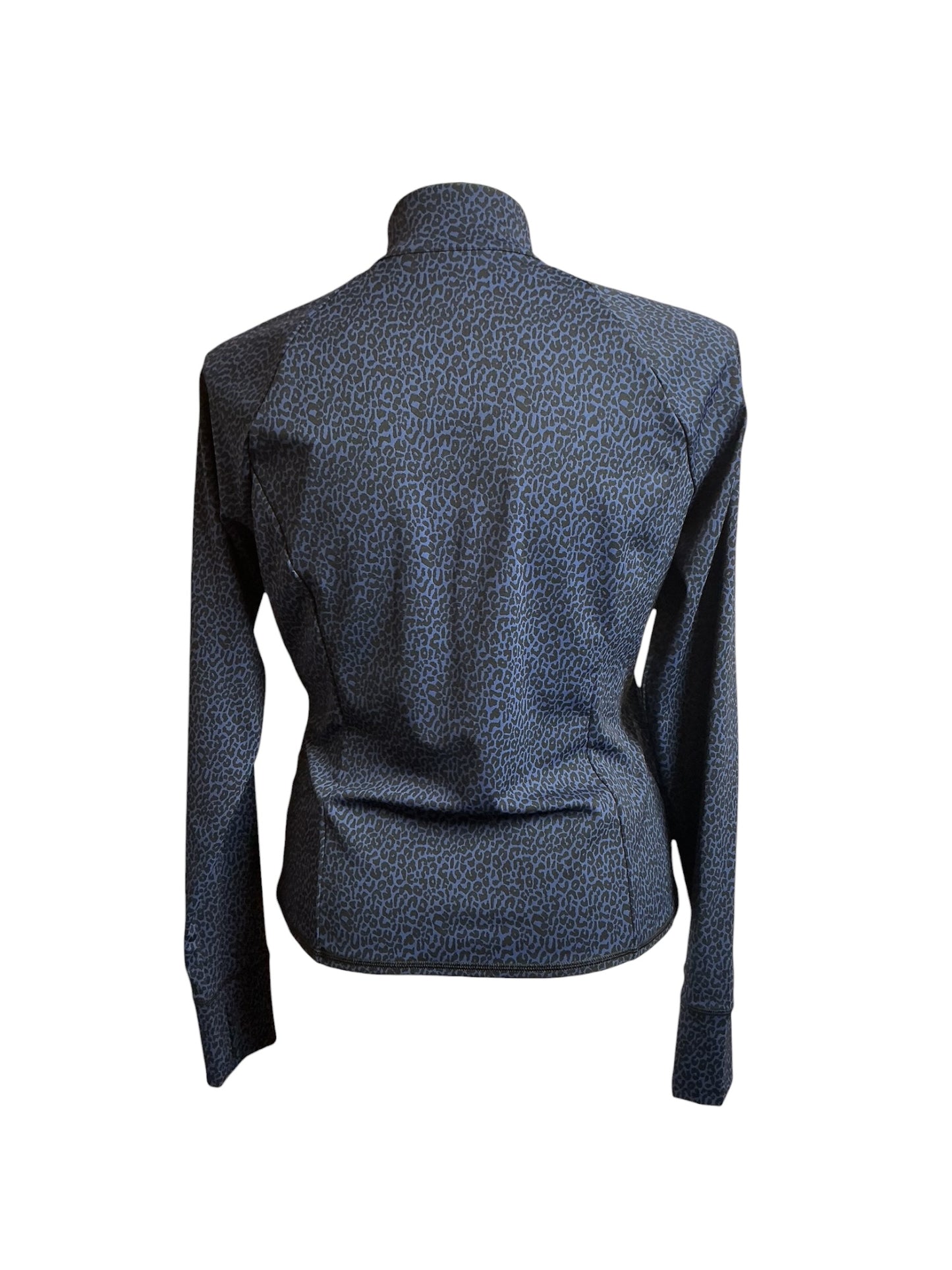 Lilly Pulitzer UPF 50+ Luxletic Sur Mer Half Zip Low Tide Navy Twisted Up Active Jacquard - Size XL