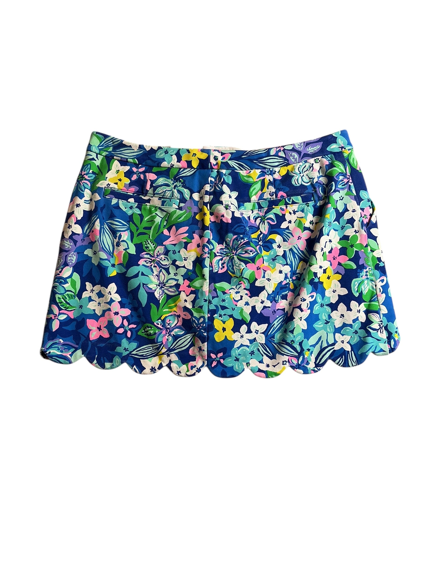Lilly Pulitzer Colette Knit Skort - Borealis Blue Social Sunset - Size 12
