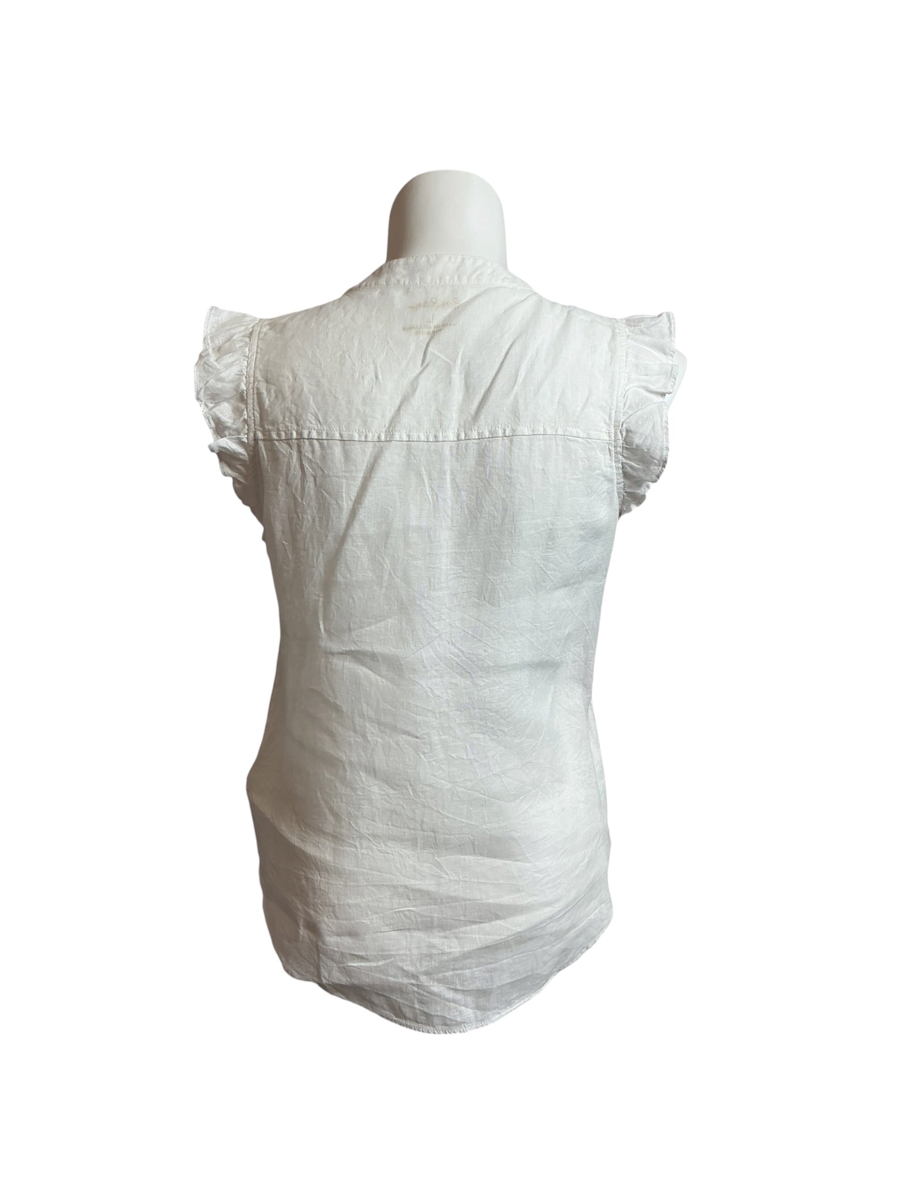 Lilly Pulitzer Briette Button Down Linen Top - Size L