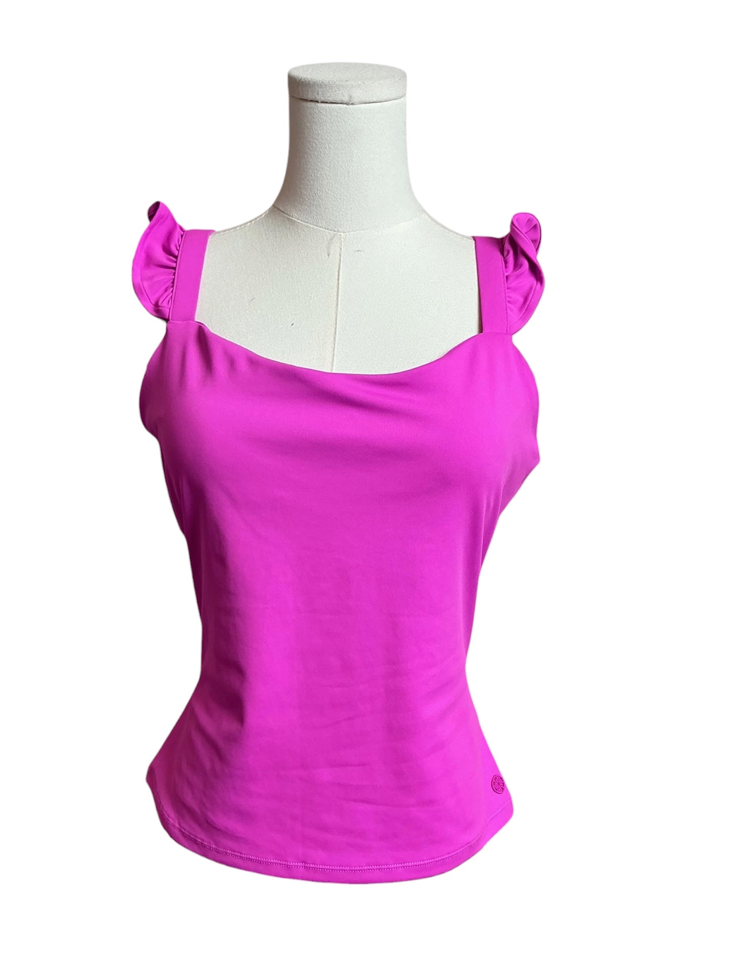 Lilly Pulitzer NWT Maribo Bra Tank UPF 50+ Wild Fuchsia- Size M