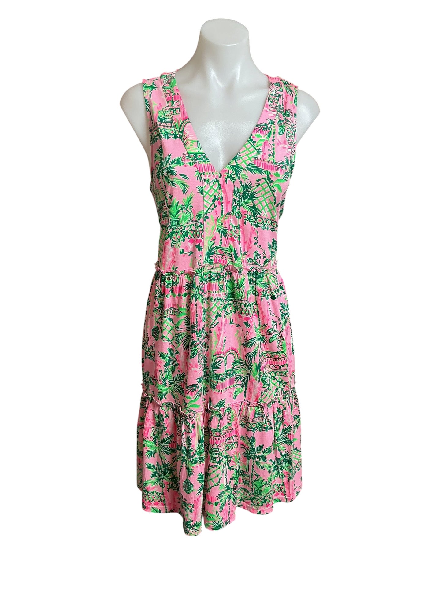 Lilly Pulitzer NWT Lorina Dress Mandevilla Baby Always Worth It - Size S