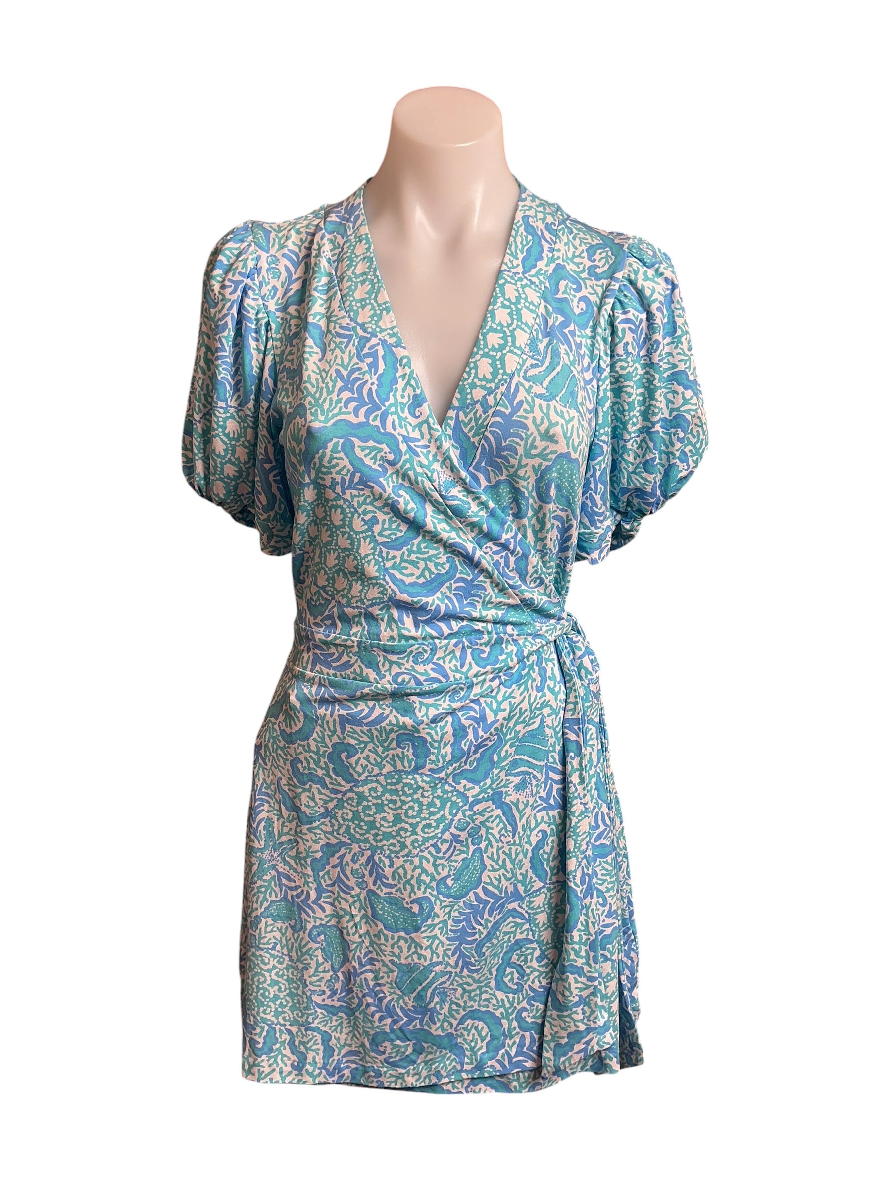 Lilly Pulitzer NWT Sailynn Short Romper Sleeve Resort White Goombay Groves - Size M
