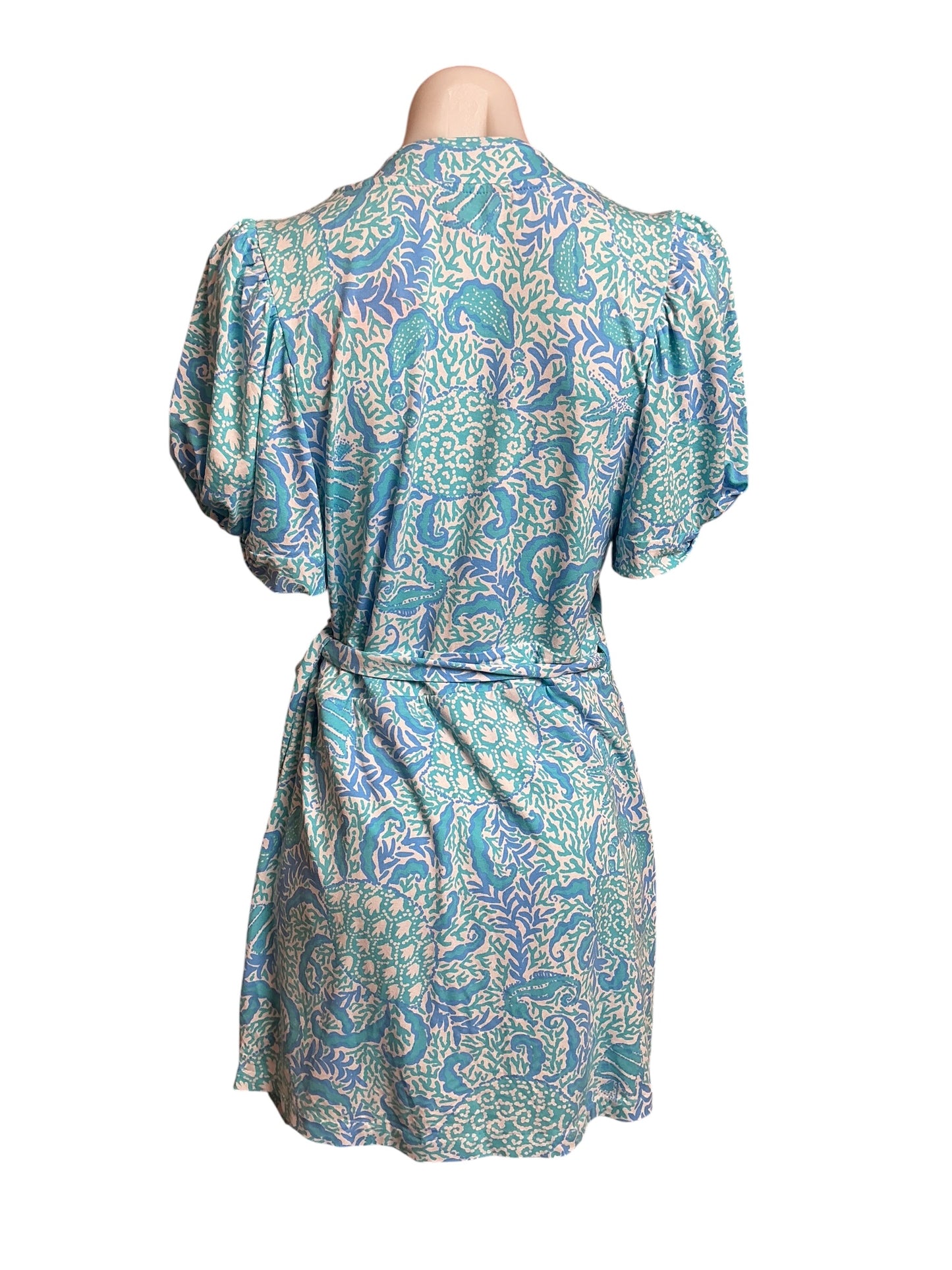 Lilly Pulitzer NWT Sailynn Short Romper Sleeve Resort White Goombay Groves - Size M