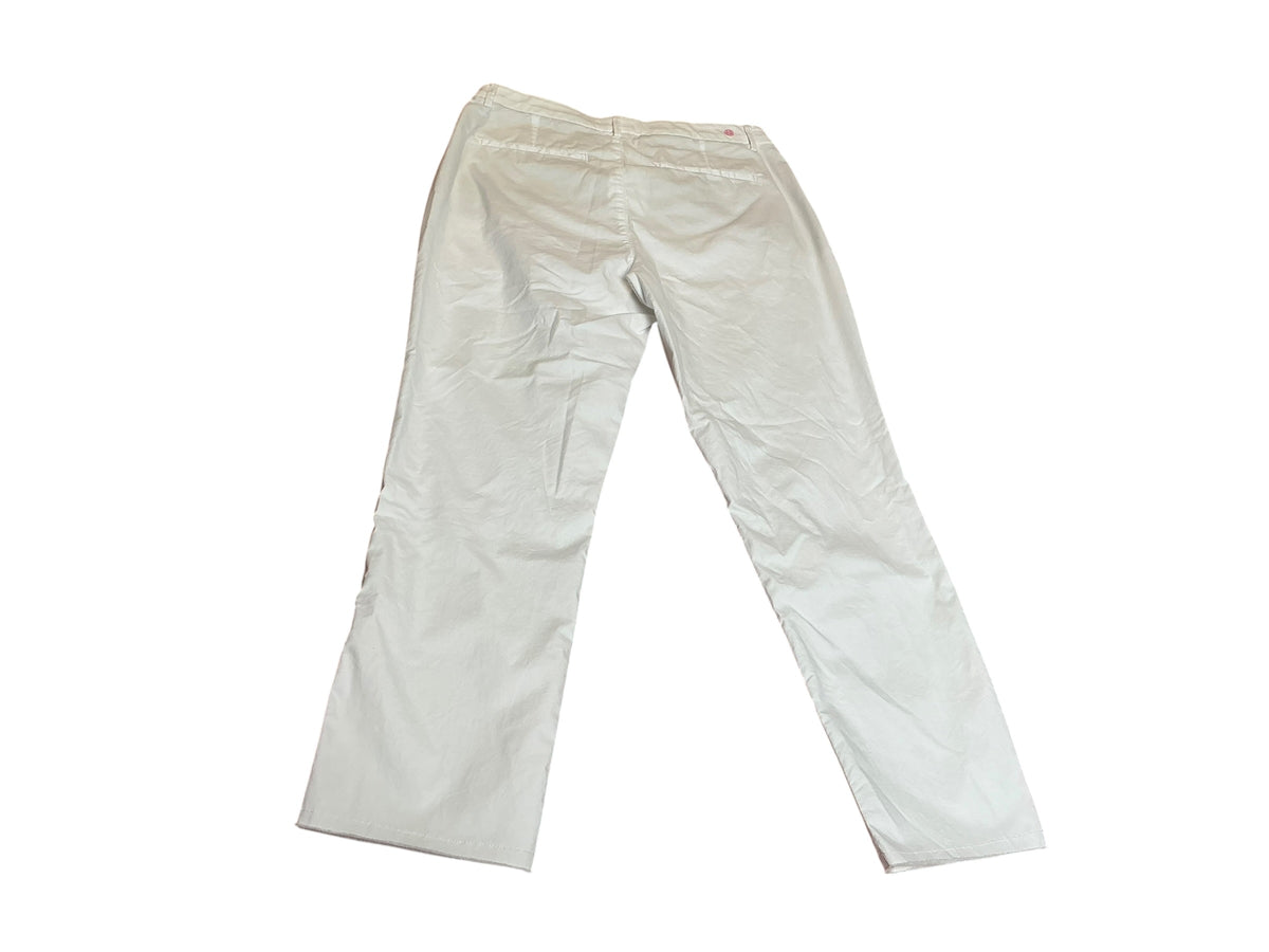 Lilly Pulitzer Montoya Chino Pant Resort White Size 10
