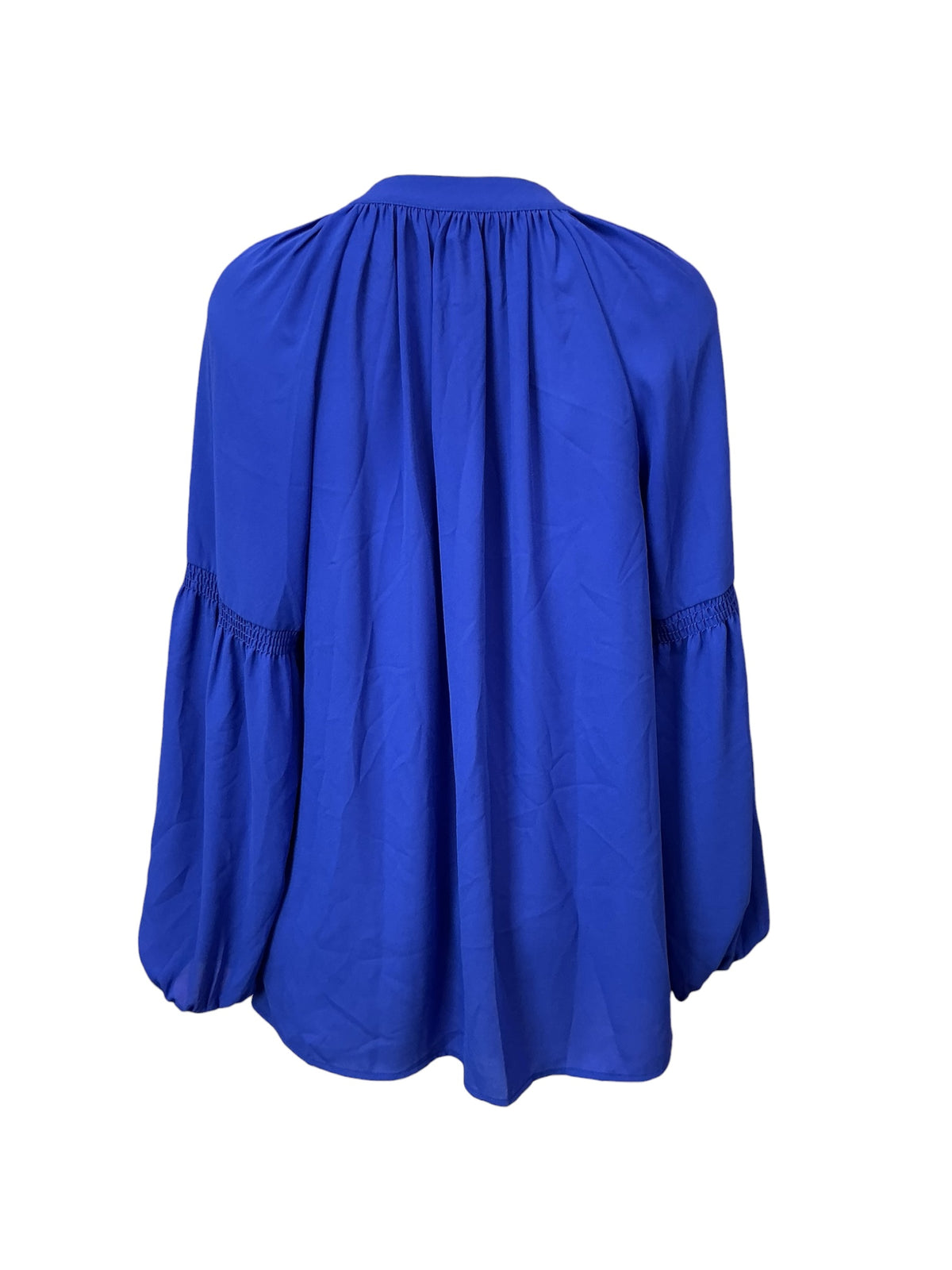Lilly Pulitzer Anela Top Blouse Tunic Royal Purple Blue - Size S