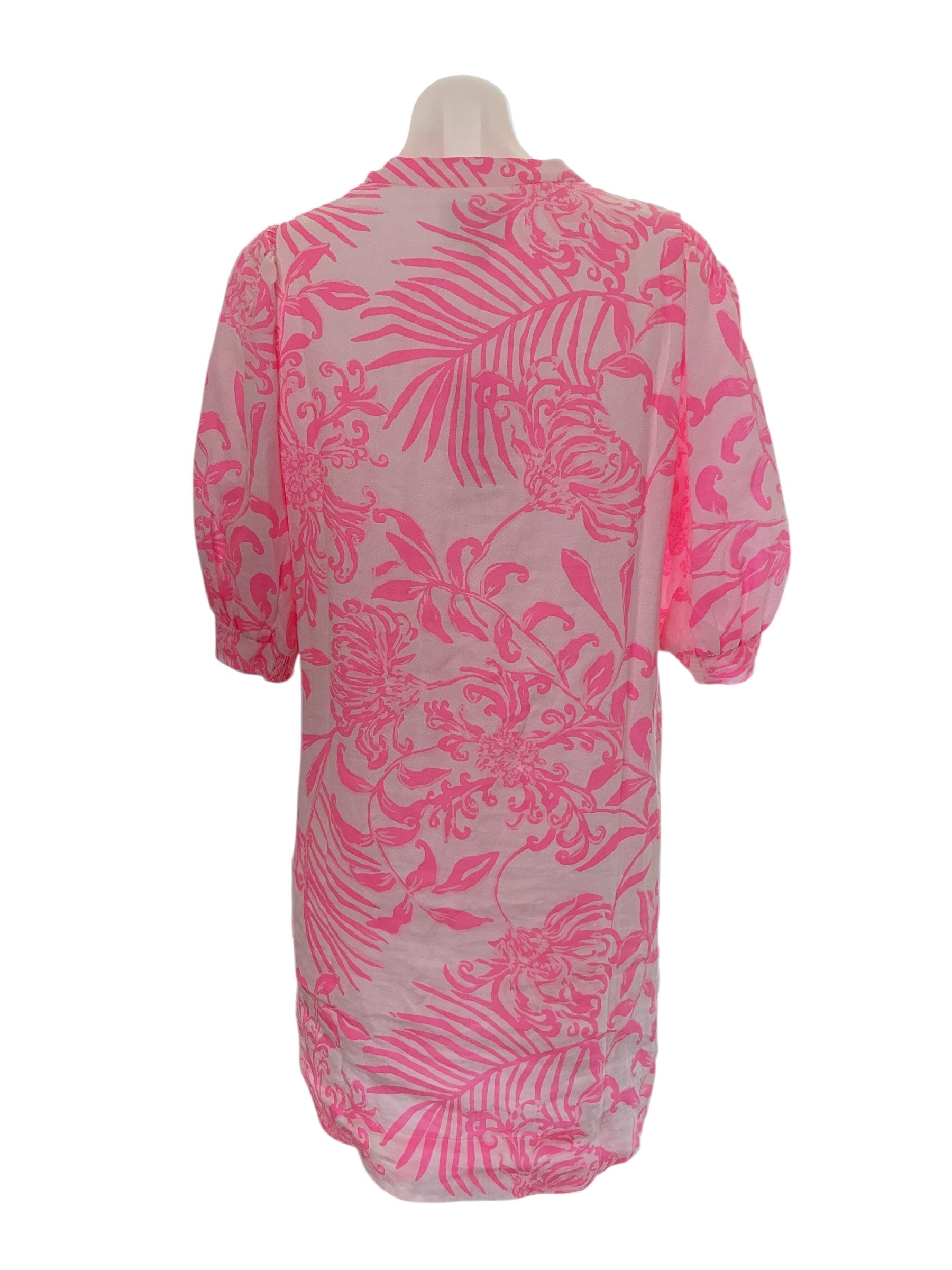 Lilly Pulitzer NWT Mialeigh Elbow Sleeve - Rousseau Pink Glisten In The Sun - Size 4