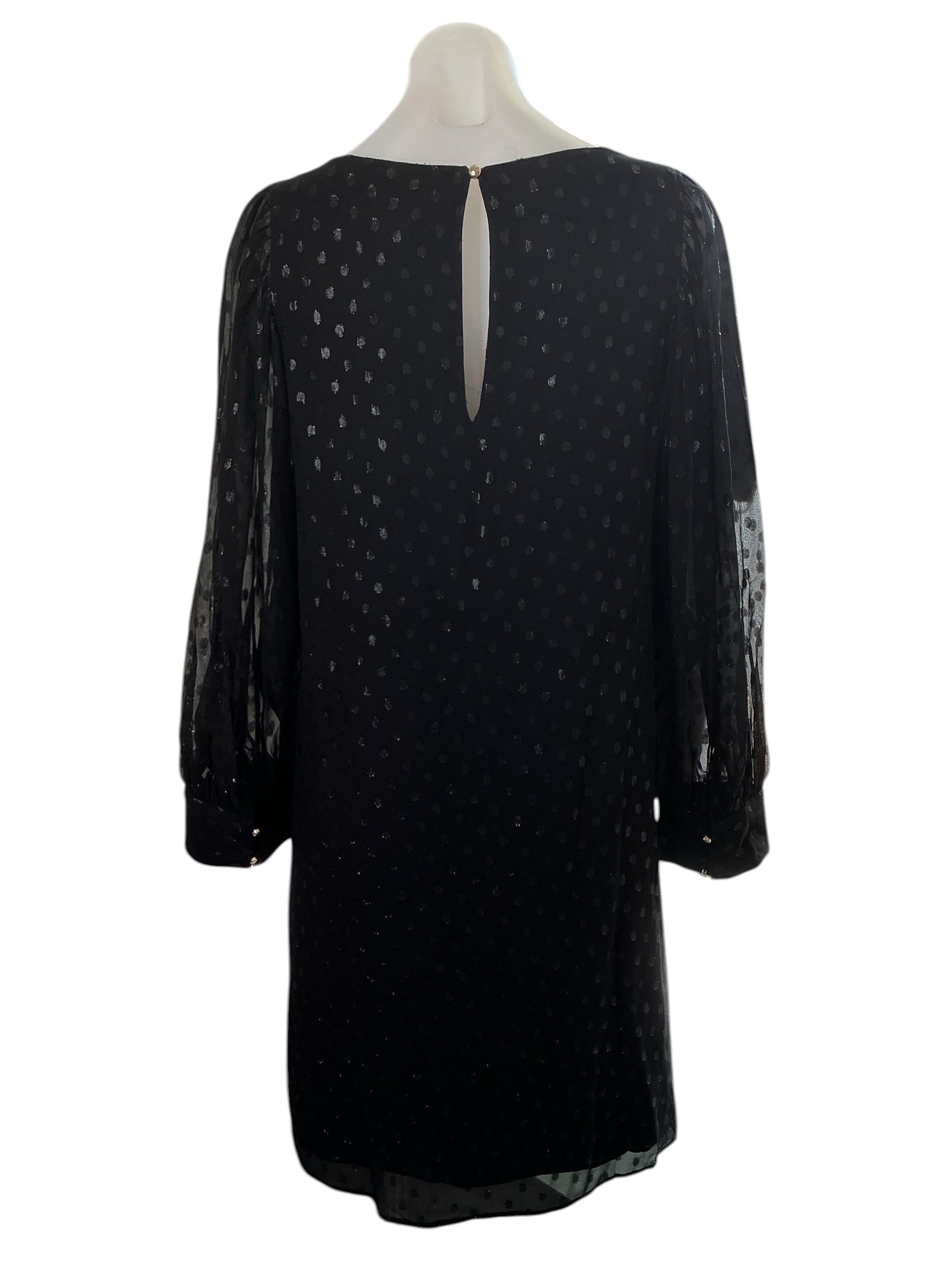 Lilly Pulitzer NWT Maisel Silk Dress - Onyx Moroccan Clip - Size 8