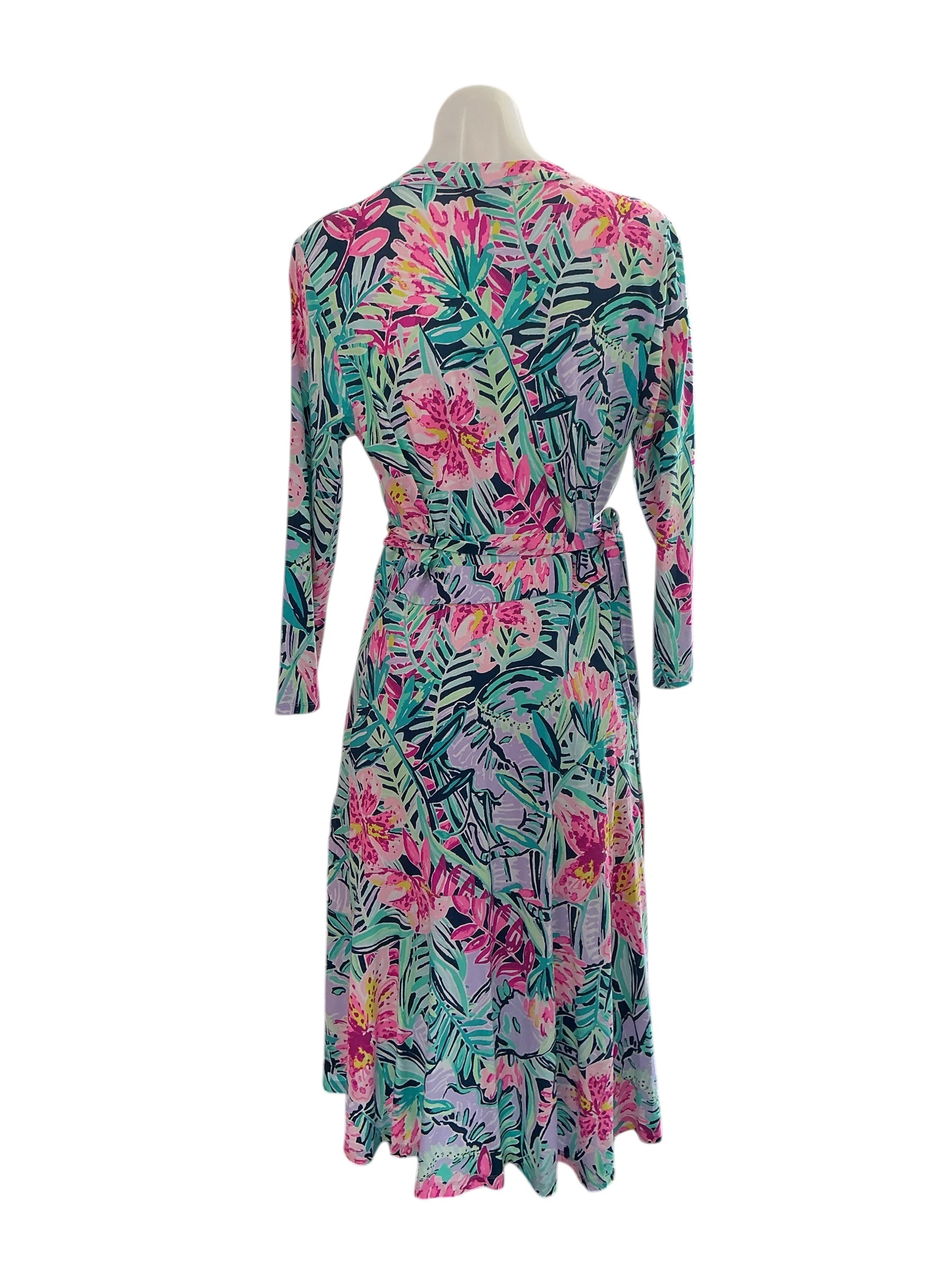 Lilly Pulitzer NWT Rozaline Wrap Dress - Multi Slathouse Soiree - Size M