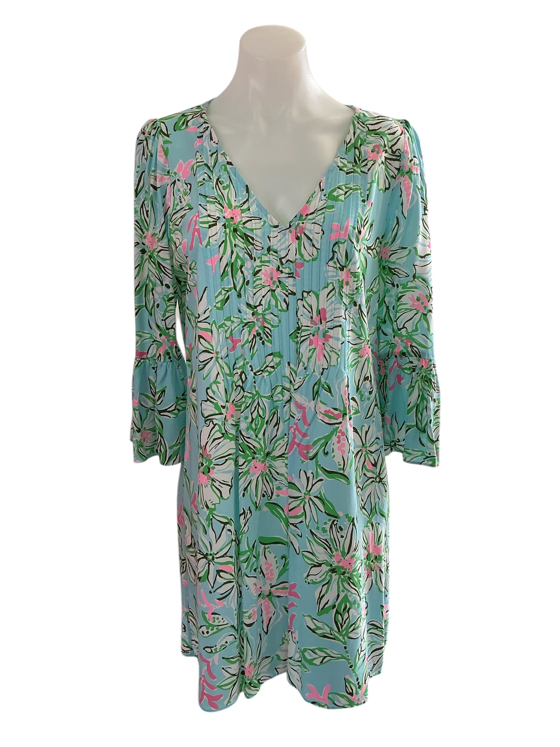 Lilly Pulitzer Danika Tunic Dress - Multi Sun Of A Bun - Size 4