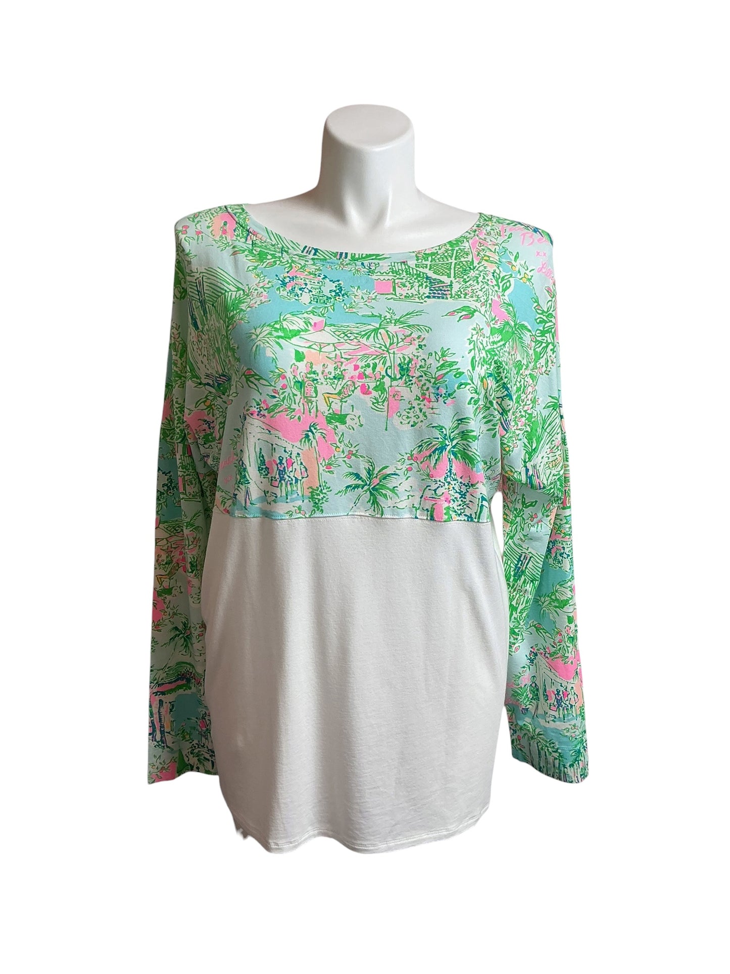Lilly Pulitzer NWT Finn Top Lilly Loves Palm Beach - Size XXL