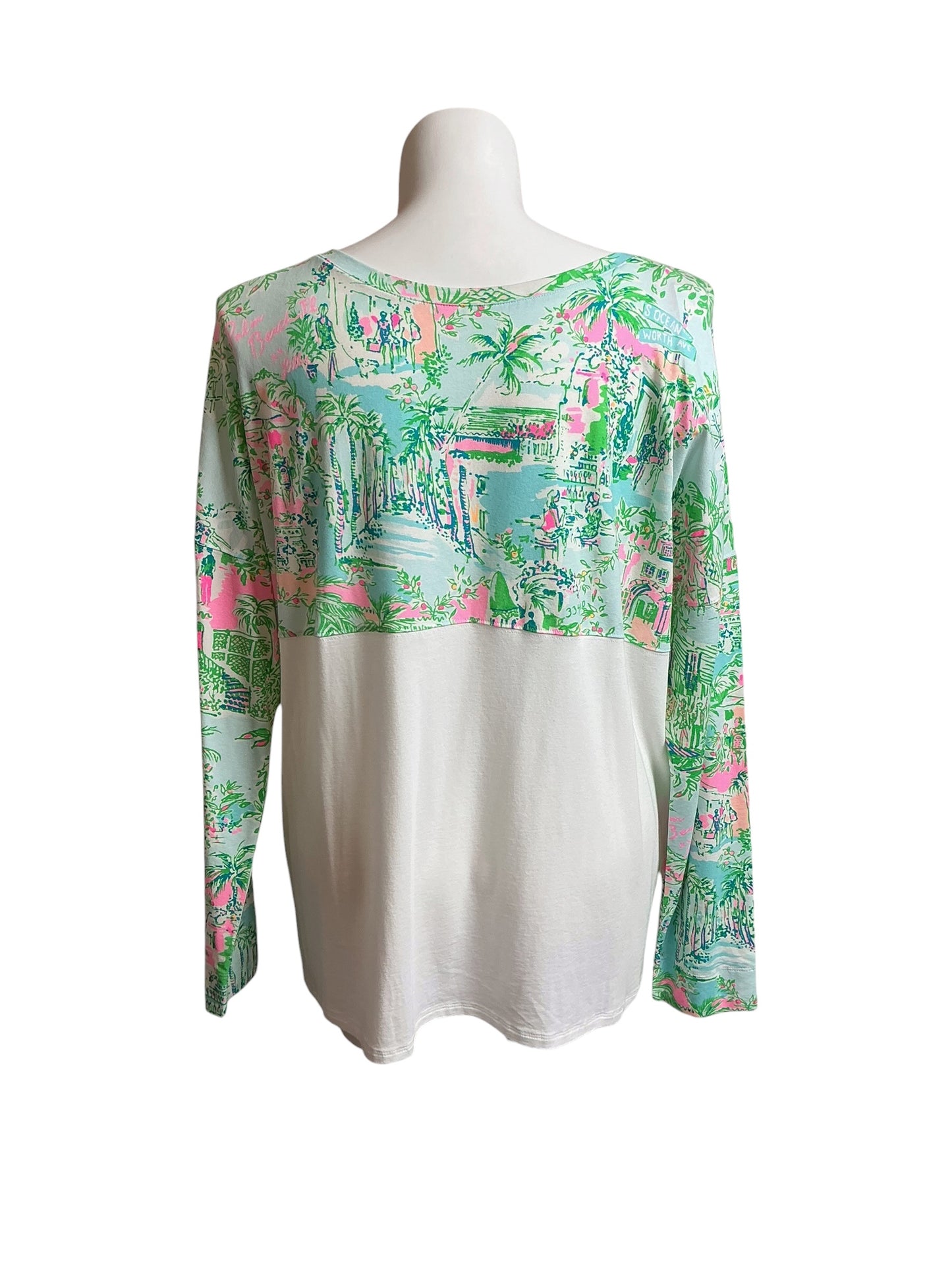 Lilly Pulitzer NWT Finn Top Lilly Loves Palm Beach - Size XXL