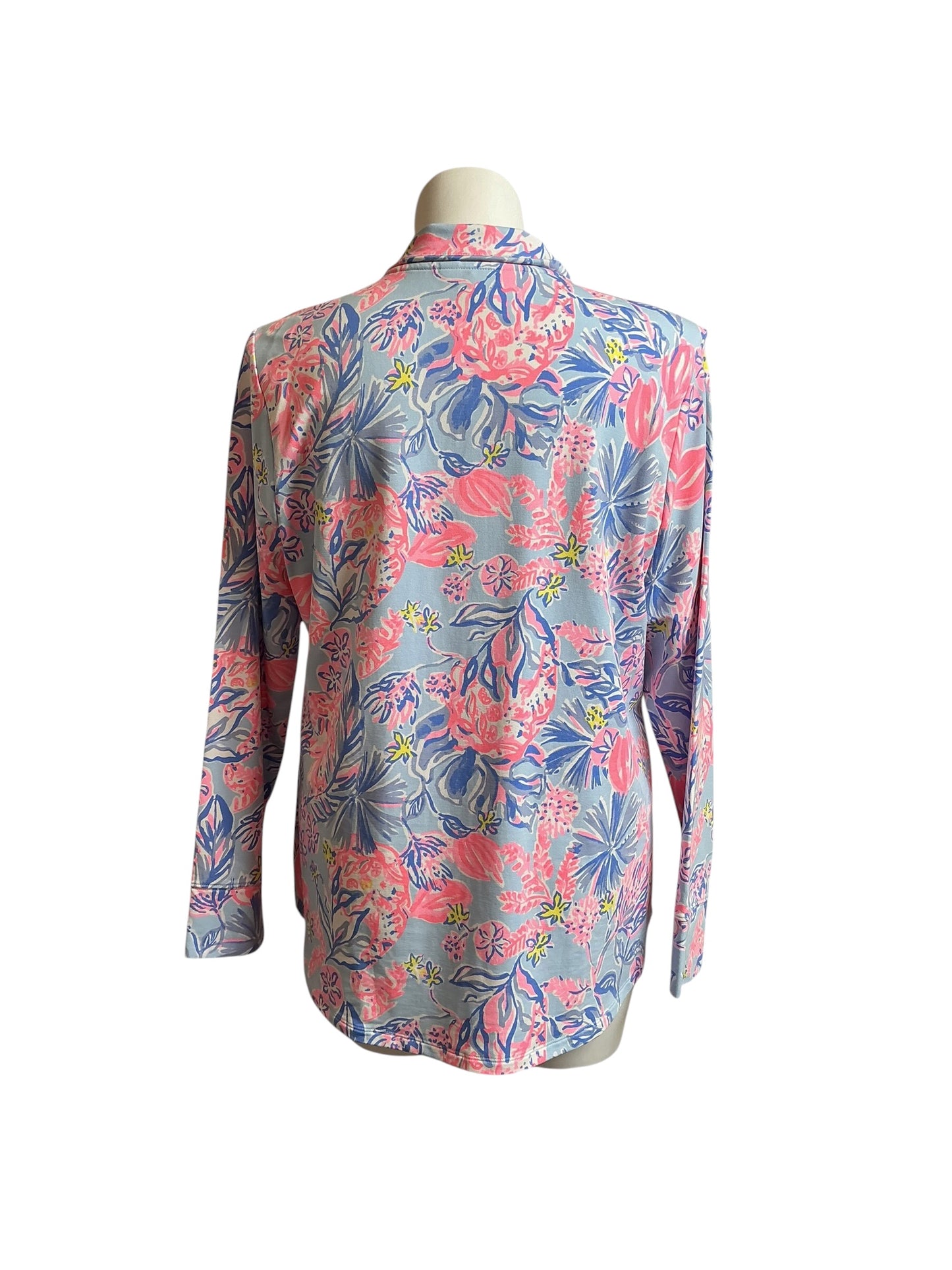 Lilly Pulitzer NWT Leona UPF 50+ Multi Elephant Splash - Size XXL
