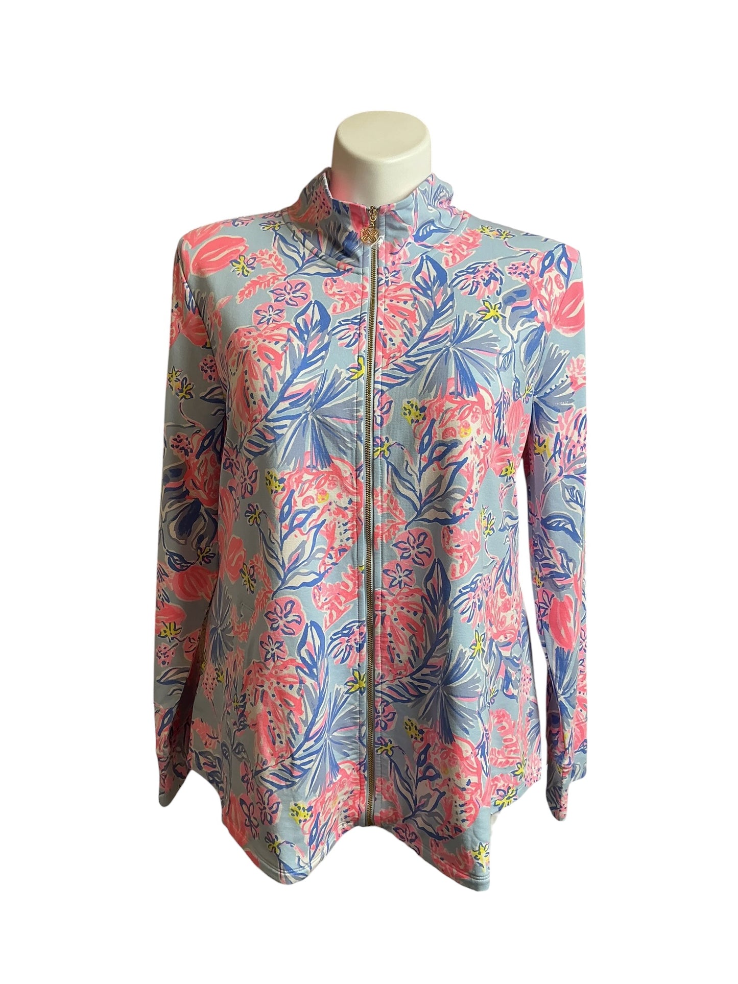 Lilly Pulitzer NWT Leona UPF 50+ Multi Elephant Splash - Size XXL