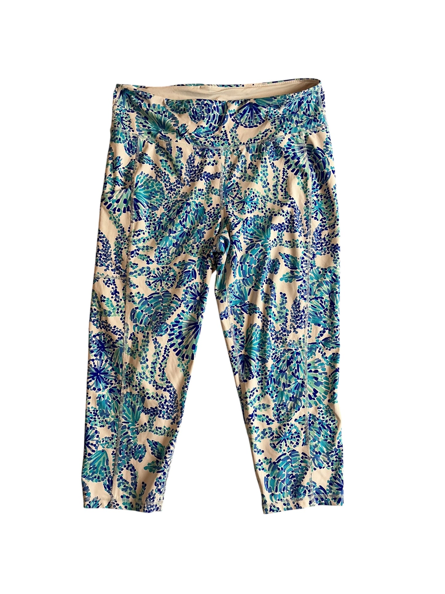 Lilly Pulitzer Weekender High Rise Legging Shell Me You Love Me - Size XL