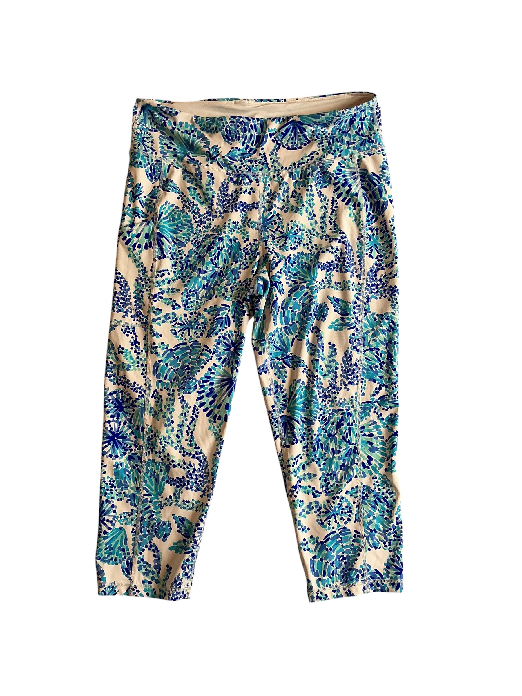 Lilly Pulitzer Weekender High Rise Legging Shell Me You Love Me - Size XL