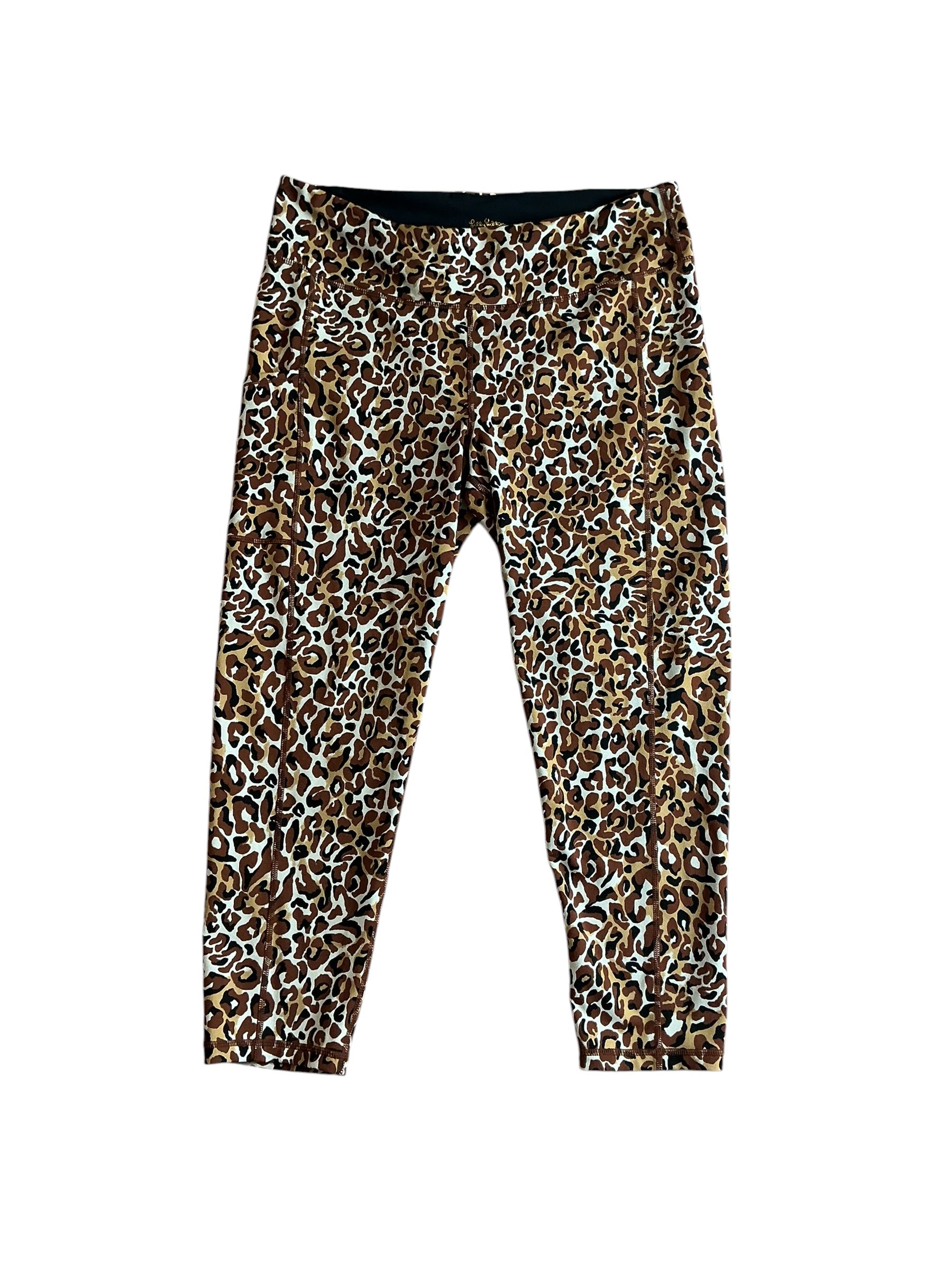 Lilly Pulitzer Weekender Mid Rise Leggings My Favorite Spot - Size XL