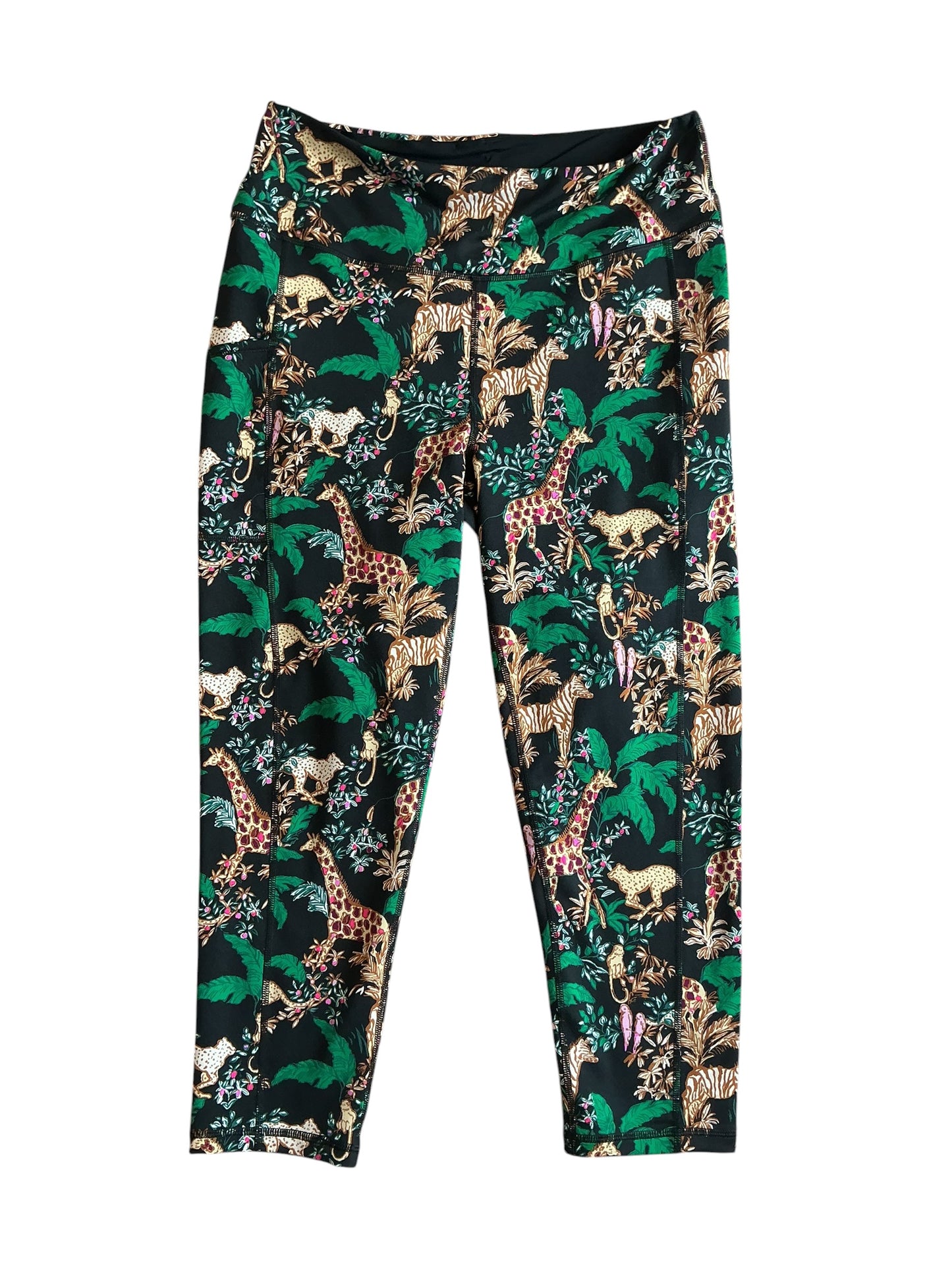 Lilly Pulitzer Luxletic Weekender High Rise Legging Dancing In The Moonlight - Size XL