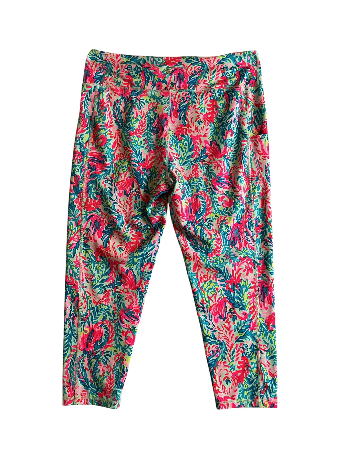 Lilly Pulitzer Weekender High Rise Leggings Flim Flam - Size XXL