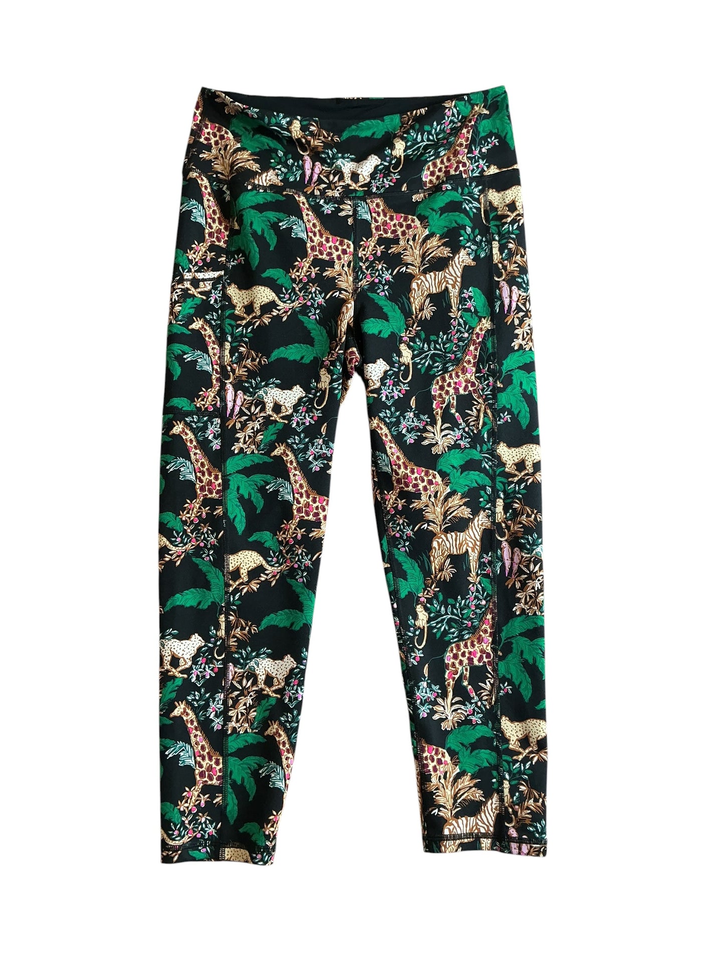 Lilly Pulitzer Luxletic Weekender High-Rise Midi Legging Dancing In The Moonlight - Size L