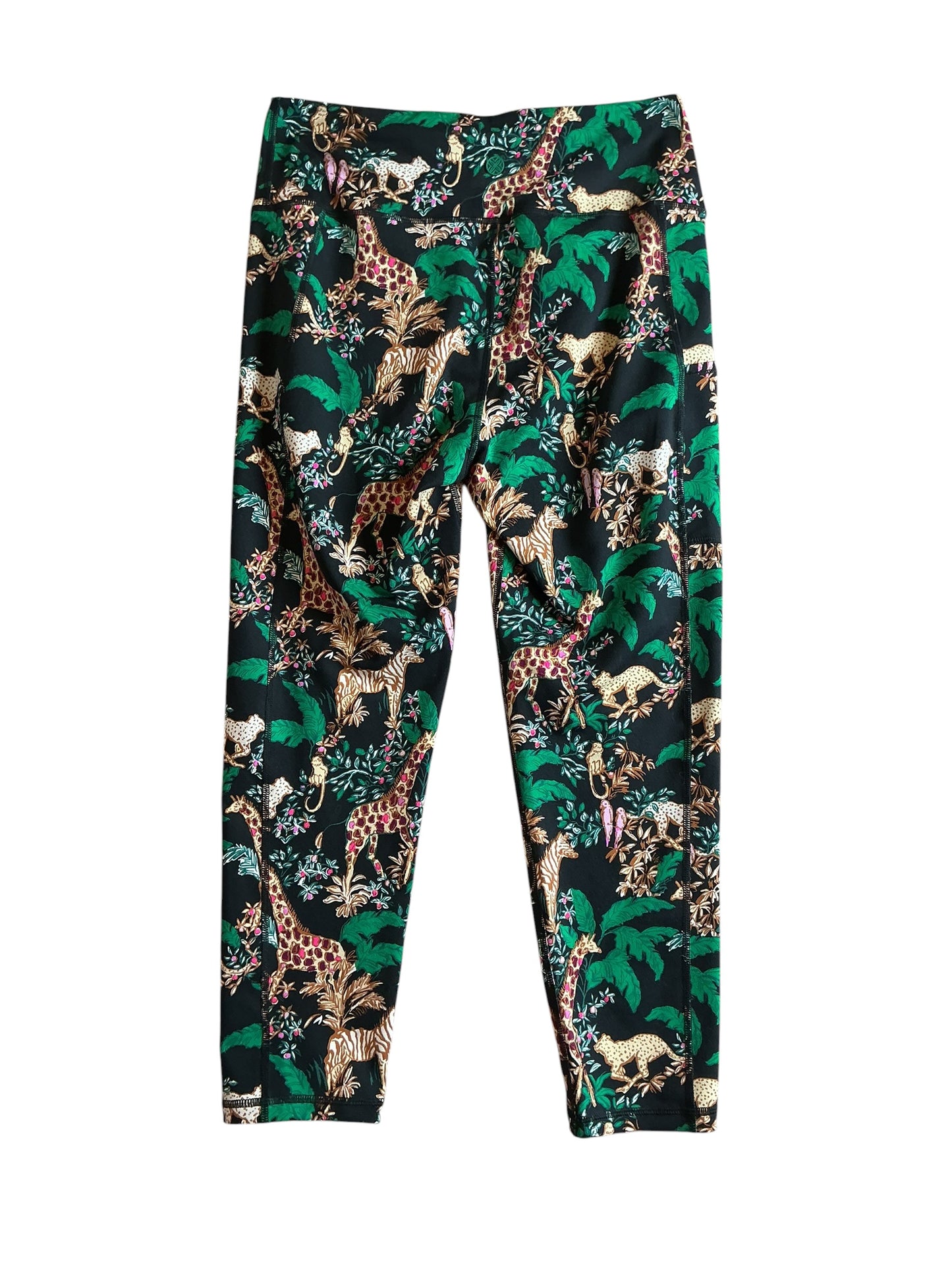 Lilly Pulitzer Luxletic Weekender High-Rise Midi Legging Dancing In The Moonlight - Size L