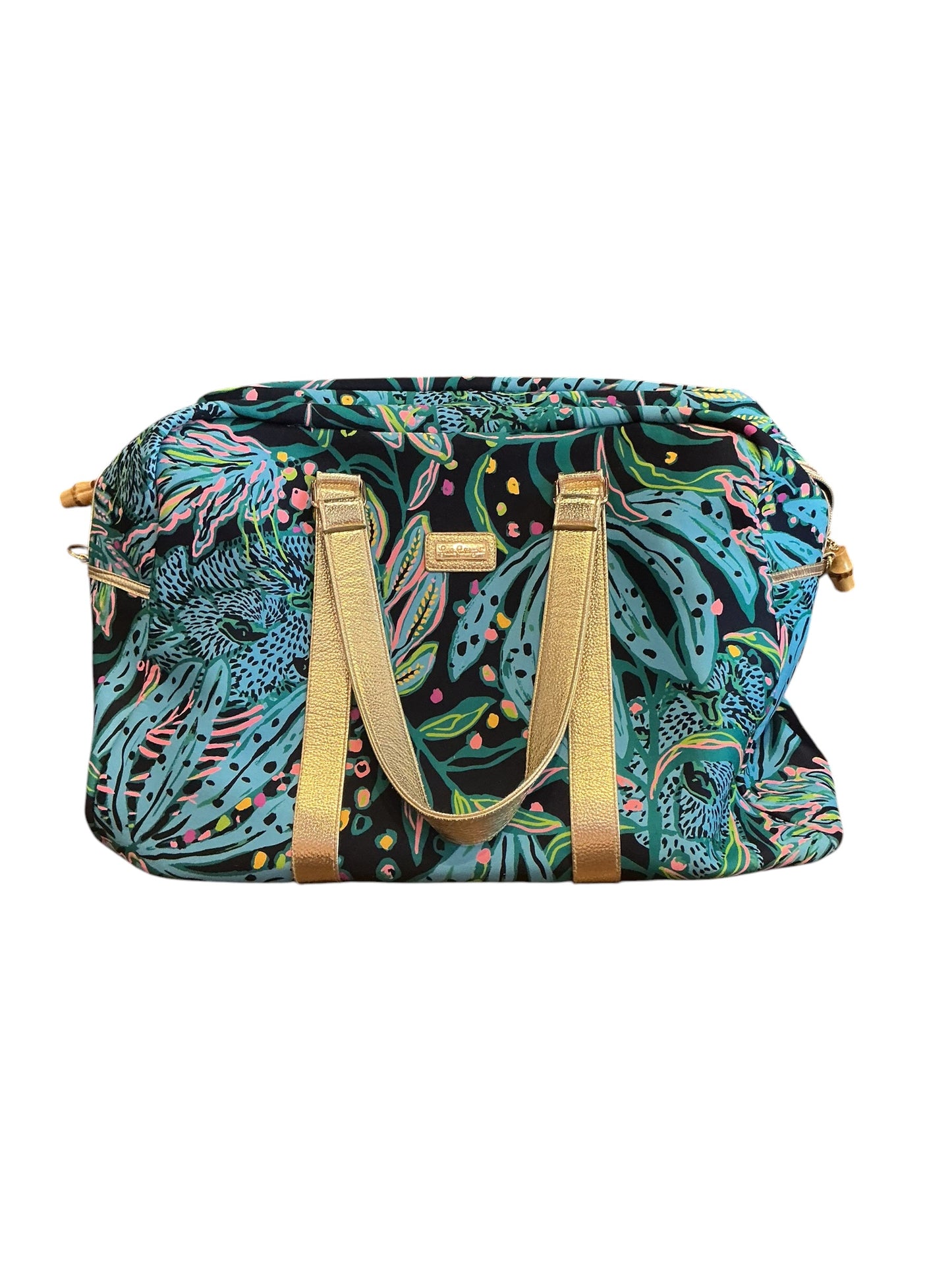 Lilly Pulitzer Weekender Bag - Low Tide Navy Catty Purrsonality