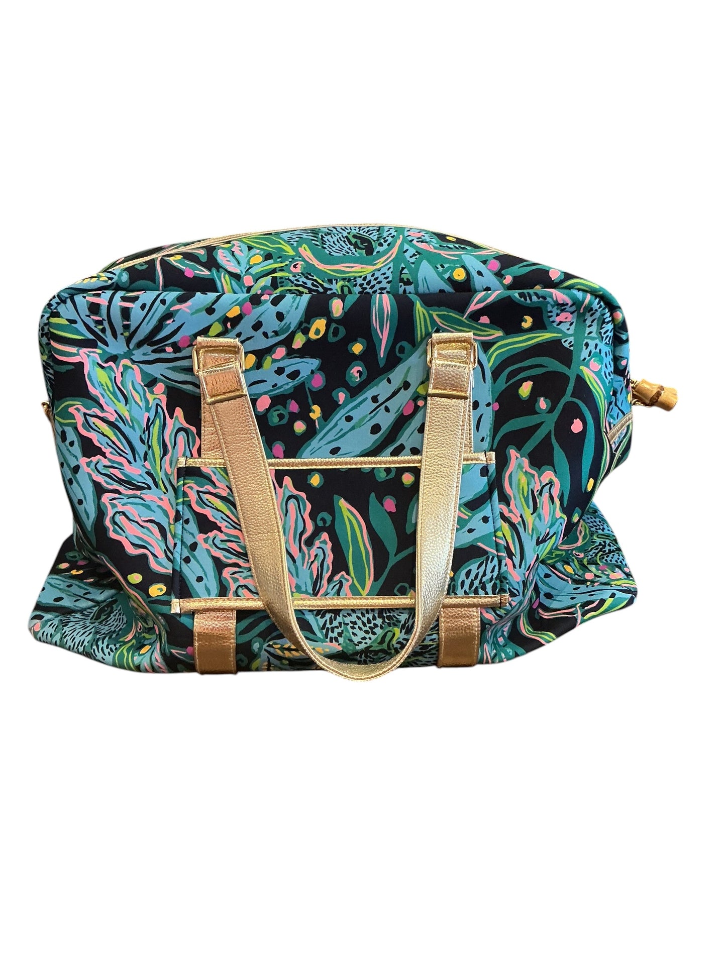 Lilly Pulitzer Weekender Bag - Low Tide Navy Catty Purrsonality