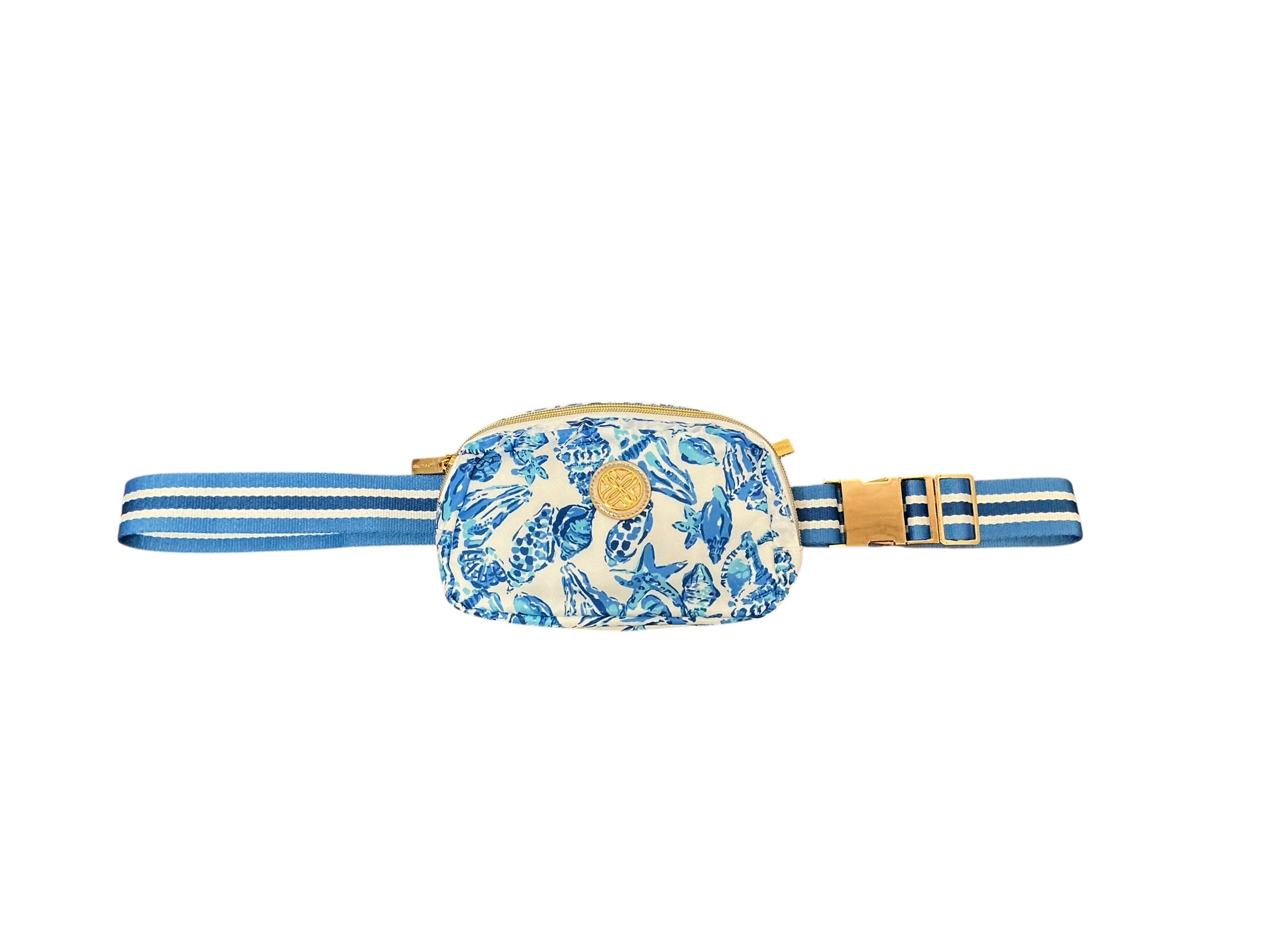 Lilly Pulitzer Jeanie Belt Bag - Resort White Shell Collector