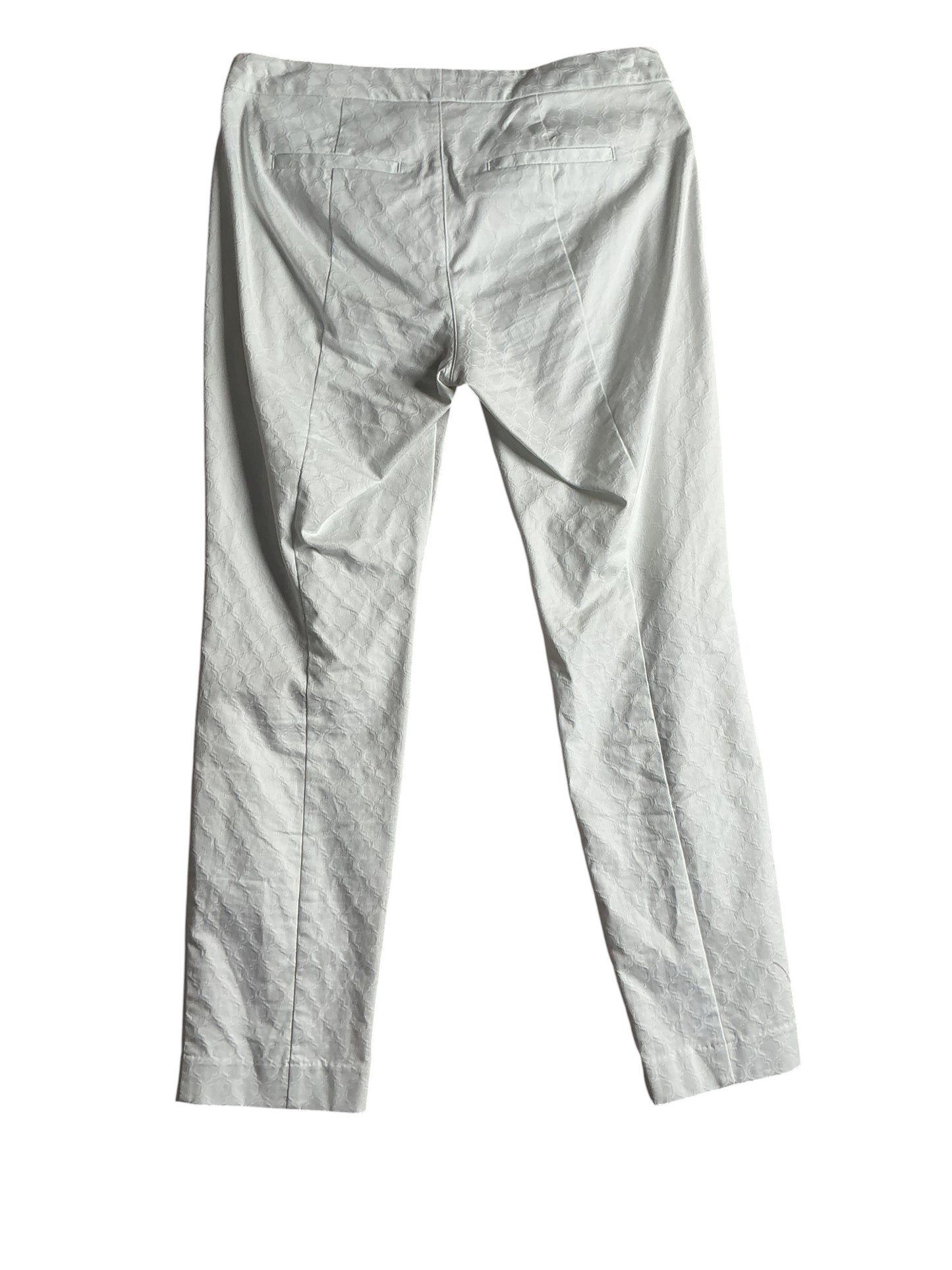 Lilly Pulitzer Kelly Skinny Ankle Pants Resorts White - Size 10