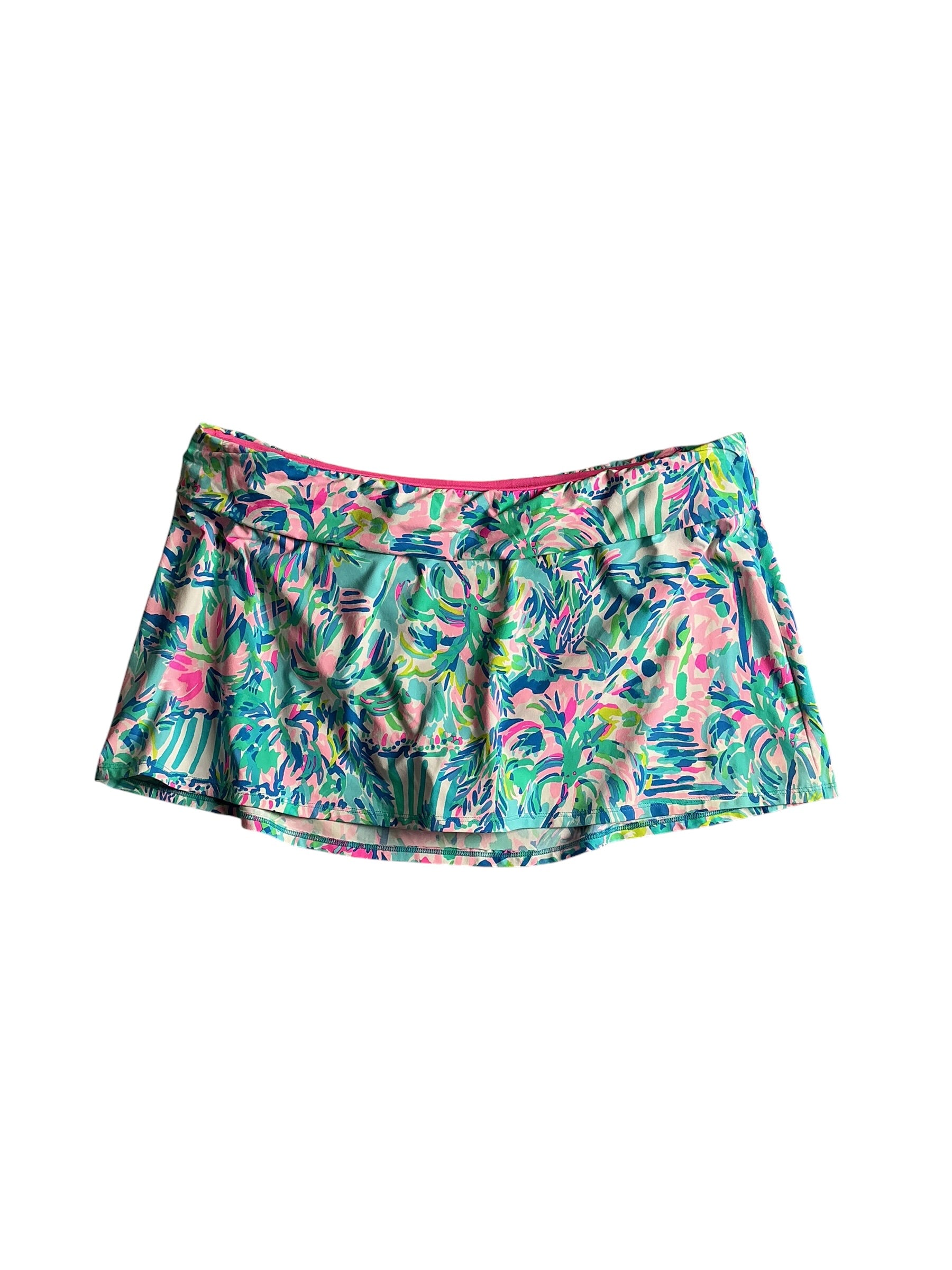 Lilly Pulitzer Skirted Swim Bottom Cabana Cocktail - Size 14