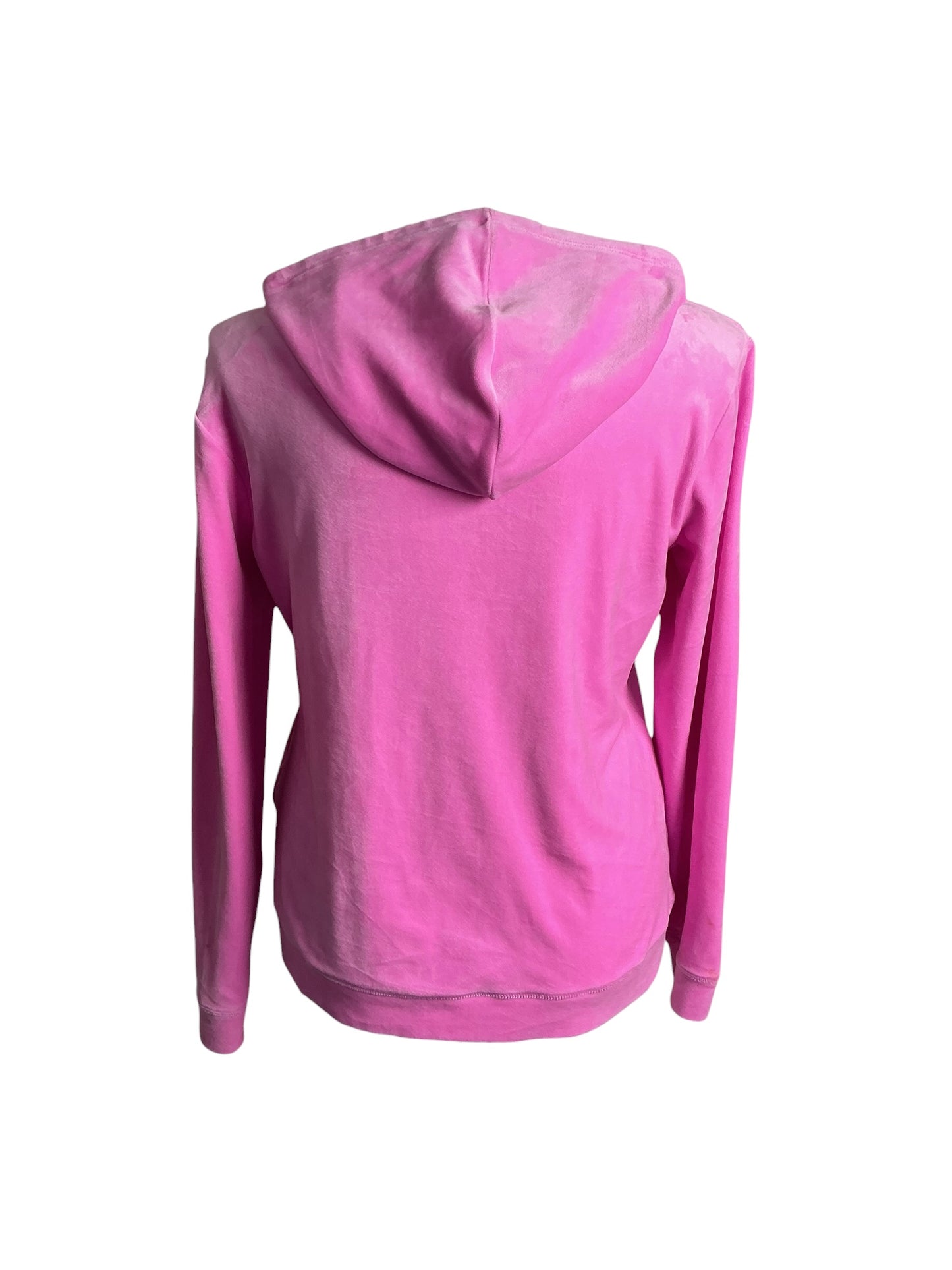 Lilly Pulitzer Velour Zip-Up Hoodie - Size XL
