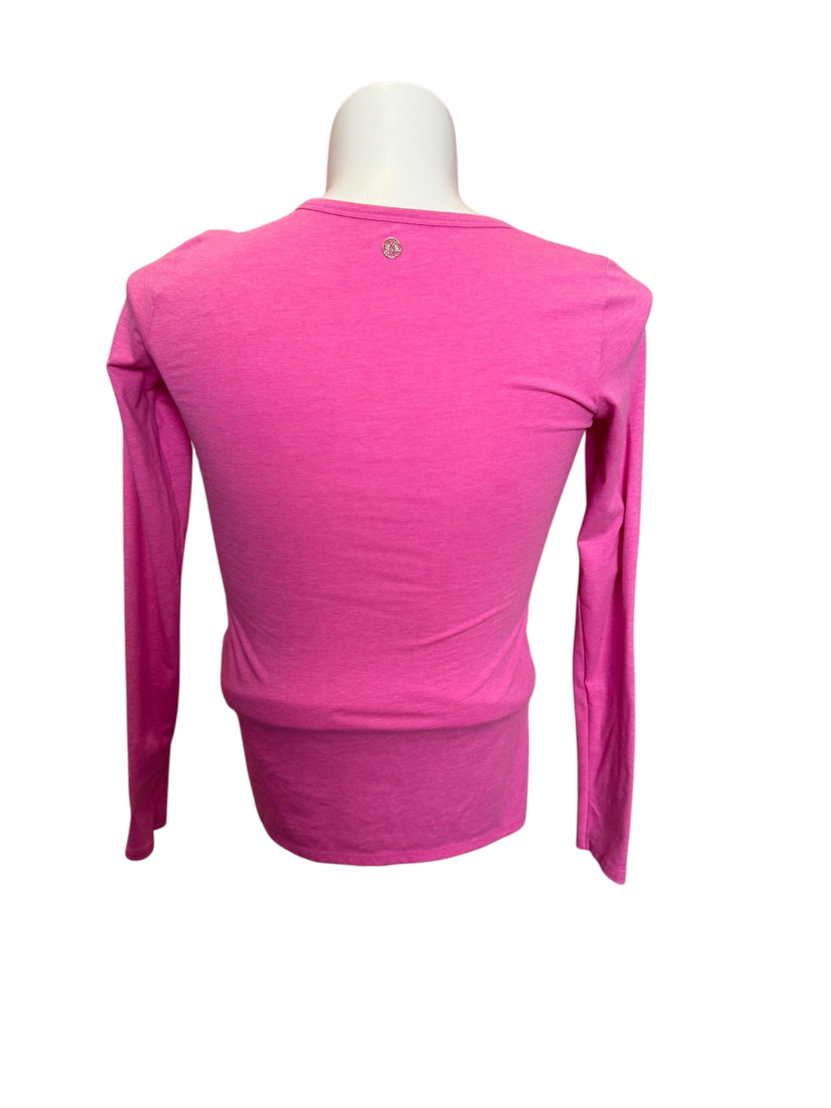 Lilly Pulitzer Luxletic Tarina Long Sleeve Tee Açaí Berry - Size XS