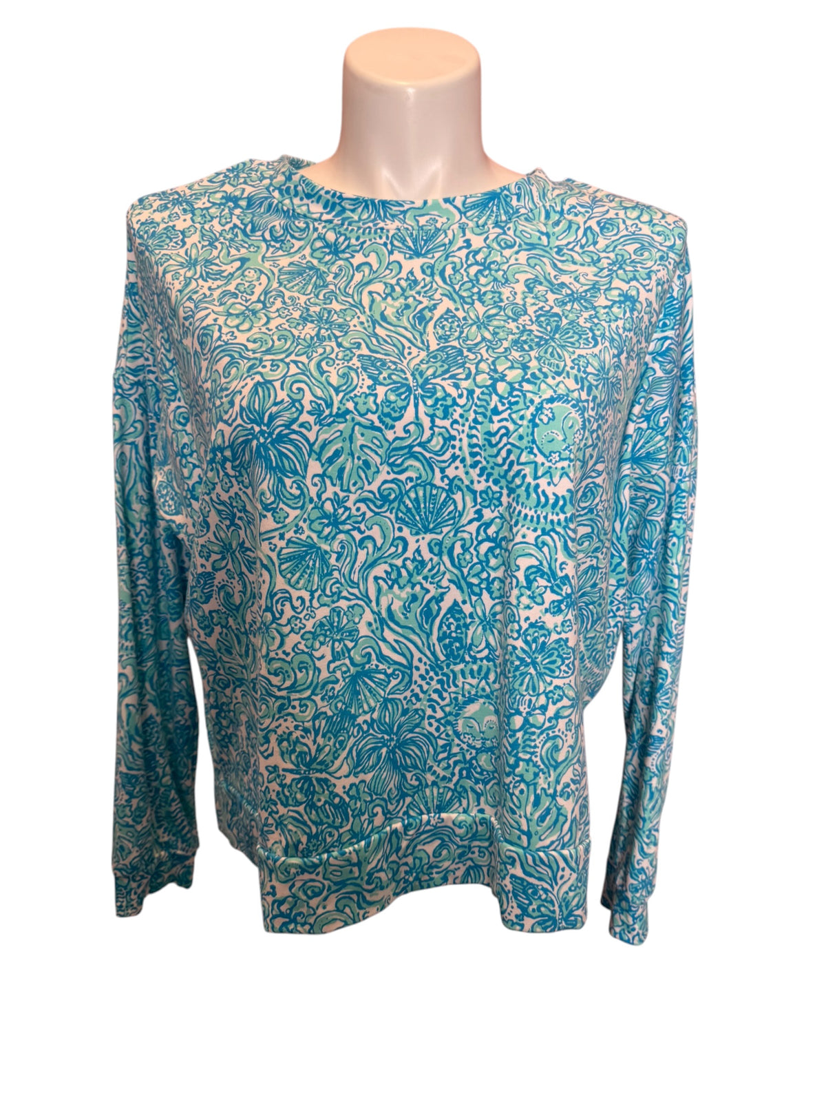 Lilly Pulitzer Sheridan Sweatshirt Took Me By Surprise - Size L