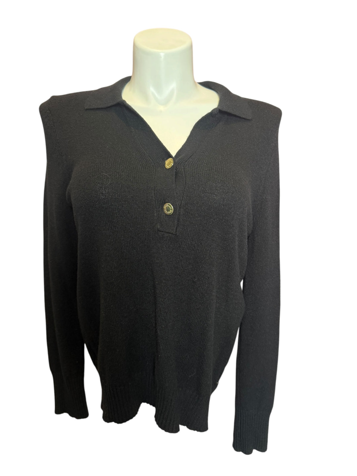 Lilly Pulitzer Lizona Sweater Black - Size XL