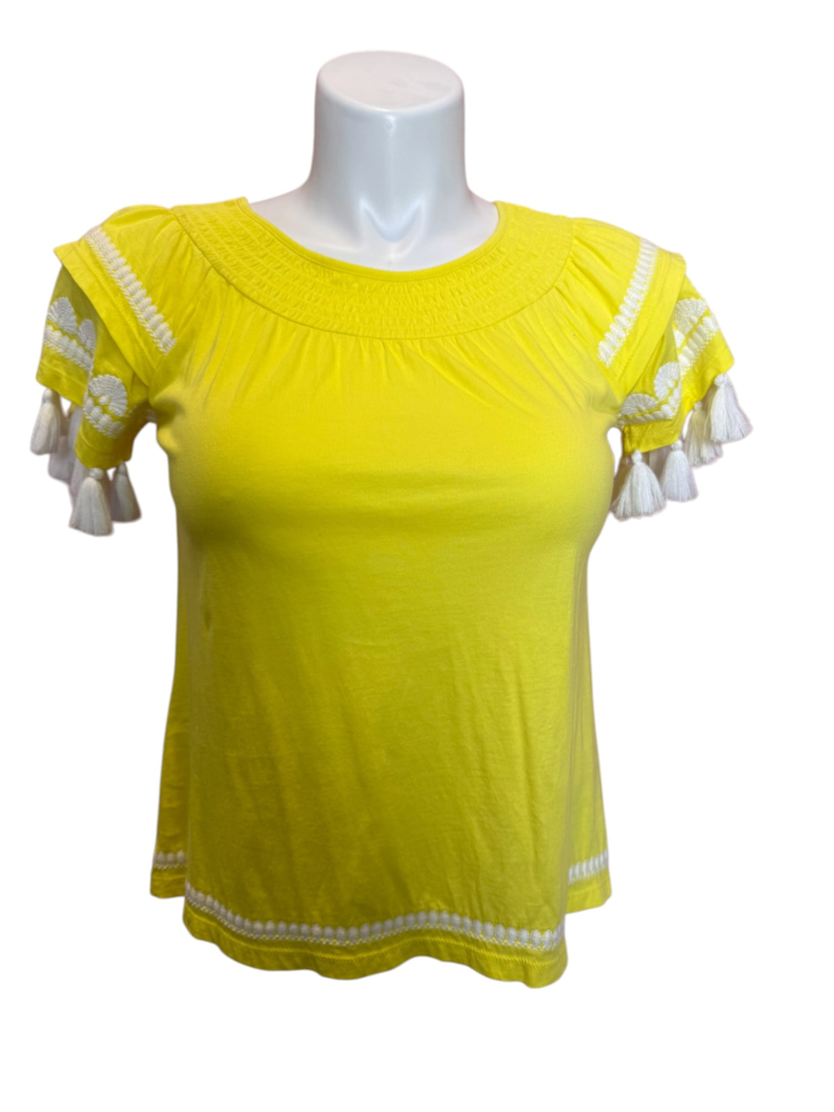 Lilly Pulitzer Nailah Top - Lilly’s Lemon - Size XXS