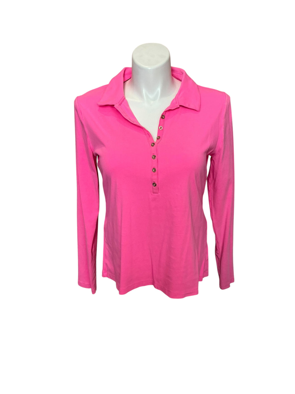 Lilly Pulitzer- Reema Long Top Pink Isle Size XL