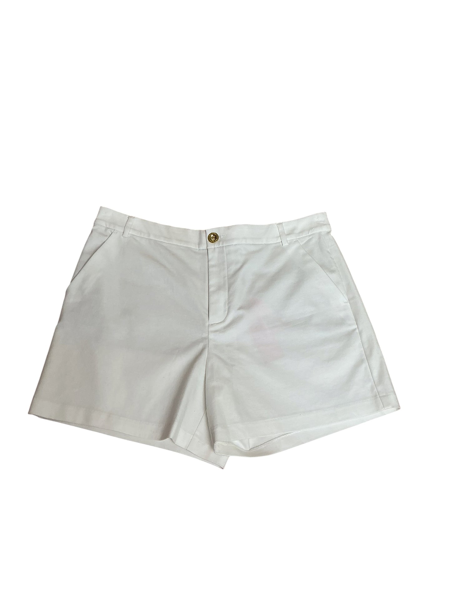 Lilly Pulitzer NWT Gretchen High Rise Shorts Resort White - Size 12