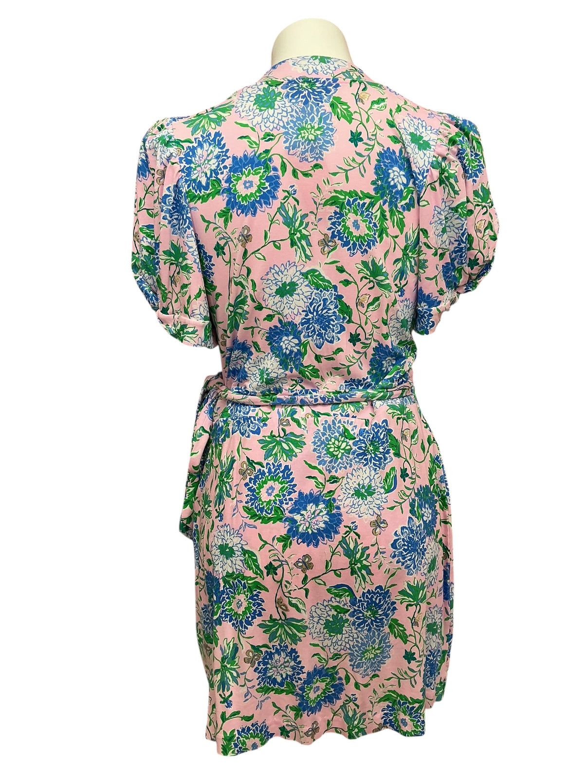 Lilly Pulitzer Sailynn Short Sleeve Romper Conch Shell Pink Rumor Has It - Size M