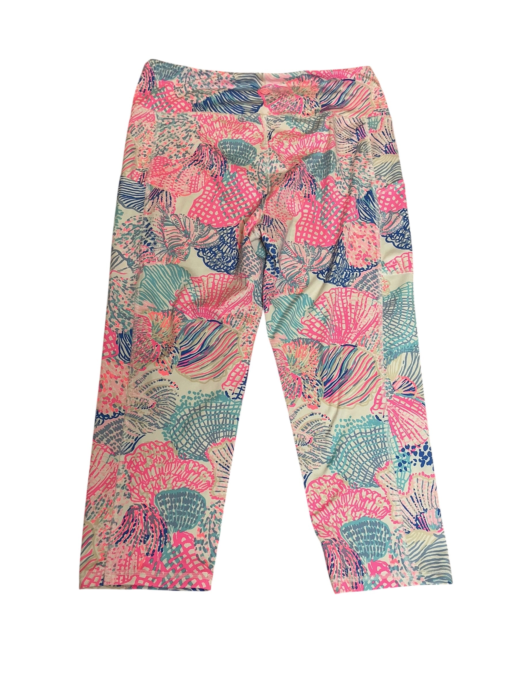 Lilly Pulitzer Crop Leggings Roar of the Seas - Size XL